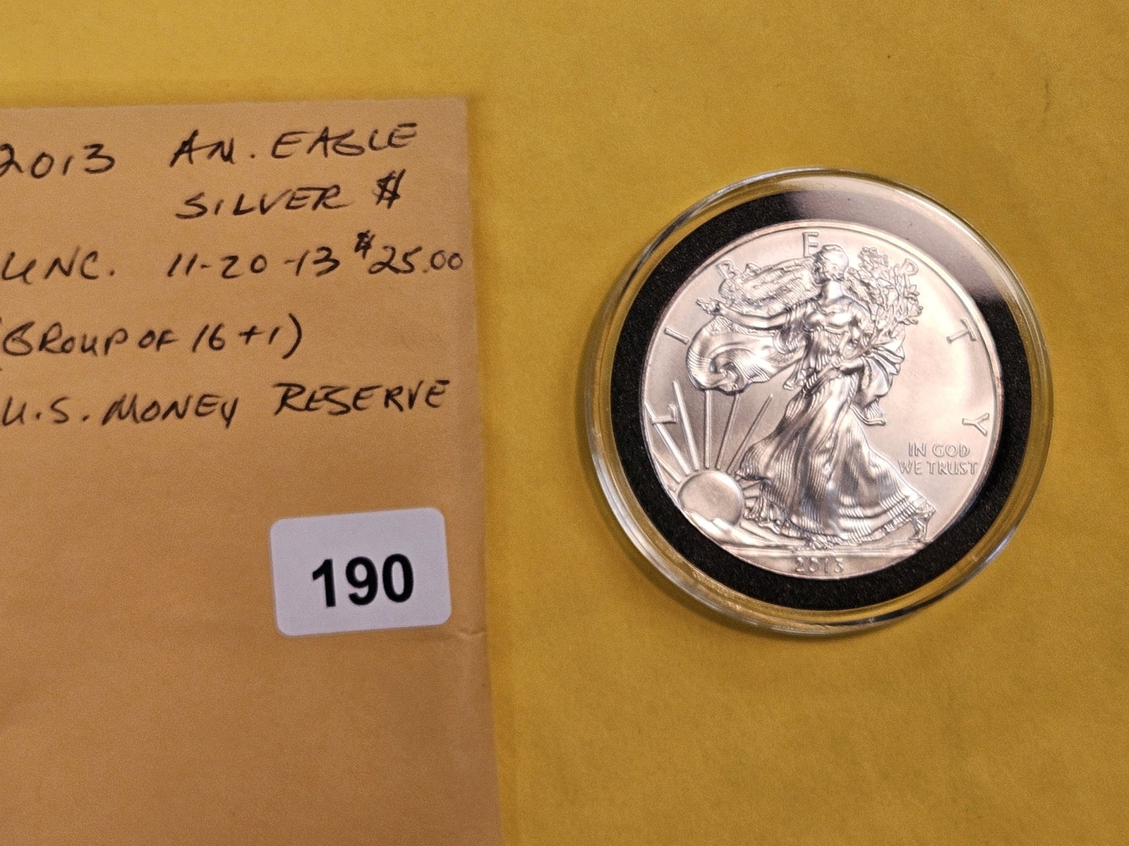 GEM Brilliant Uncirculated 2013 American Silver Eagle - 2