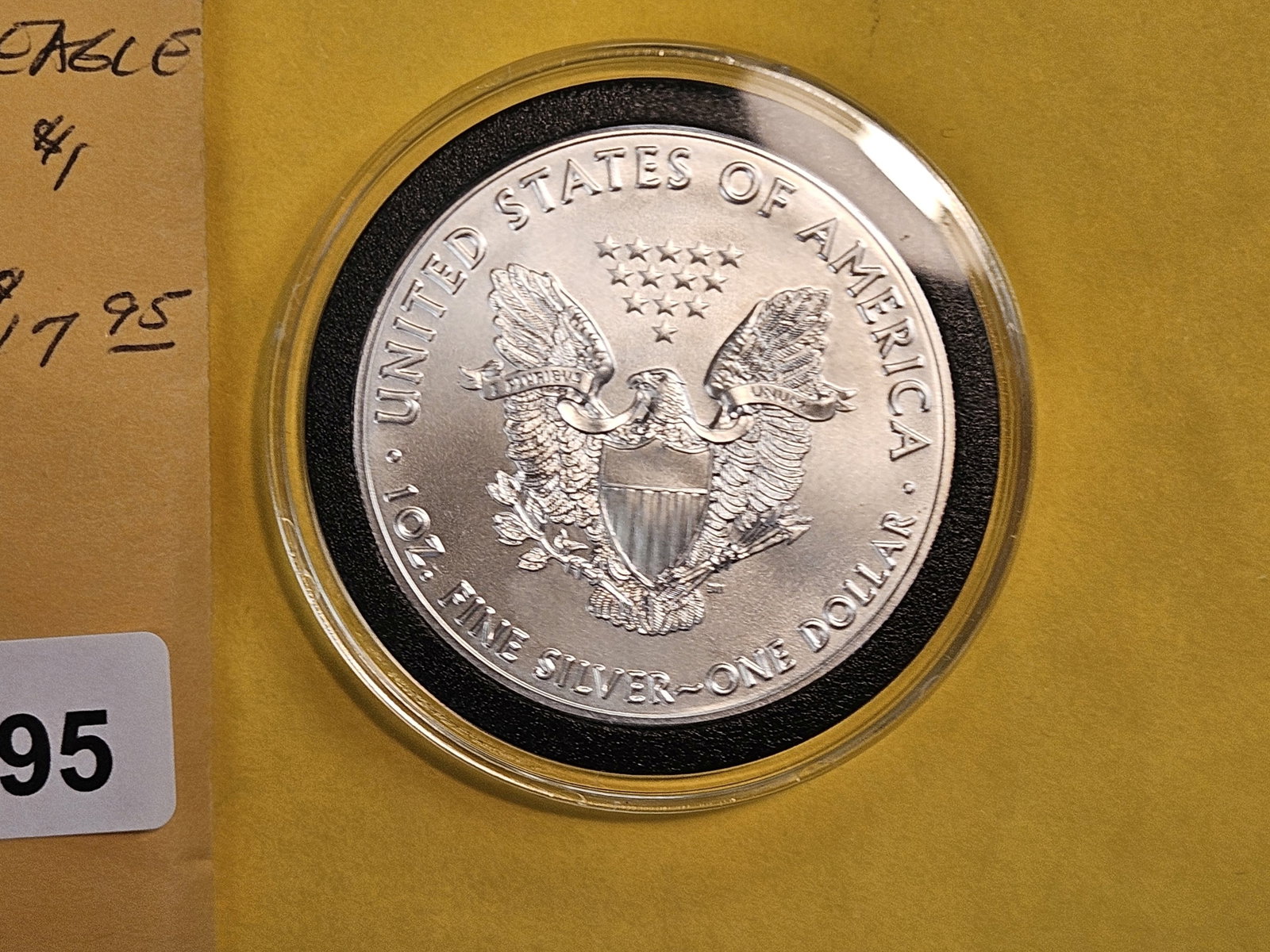 GEM Brilliant Uncirculated 2016 American Silver Eagle - 3