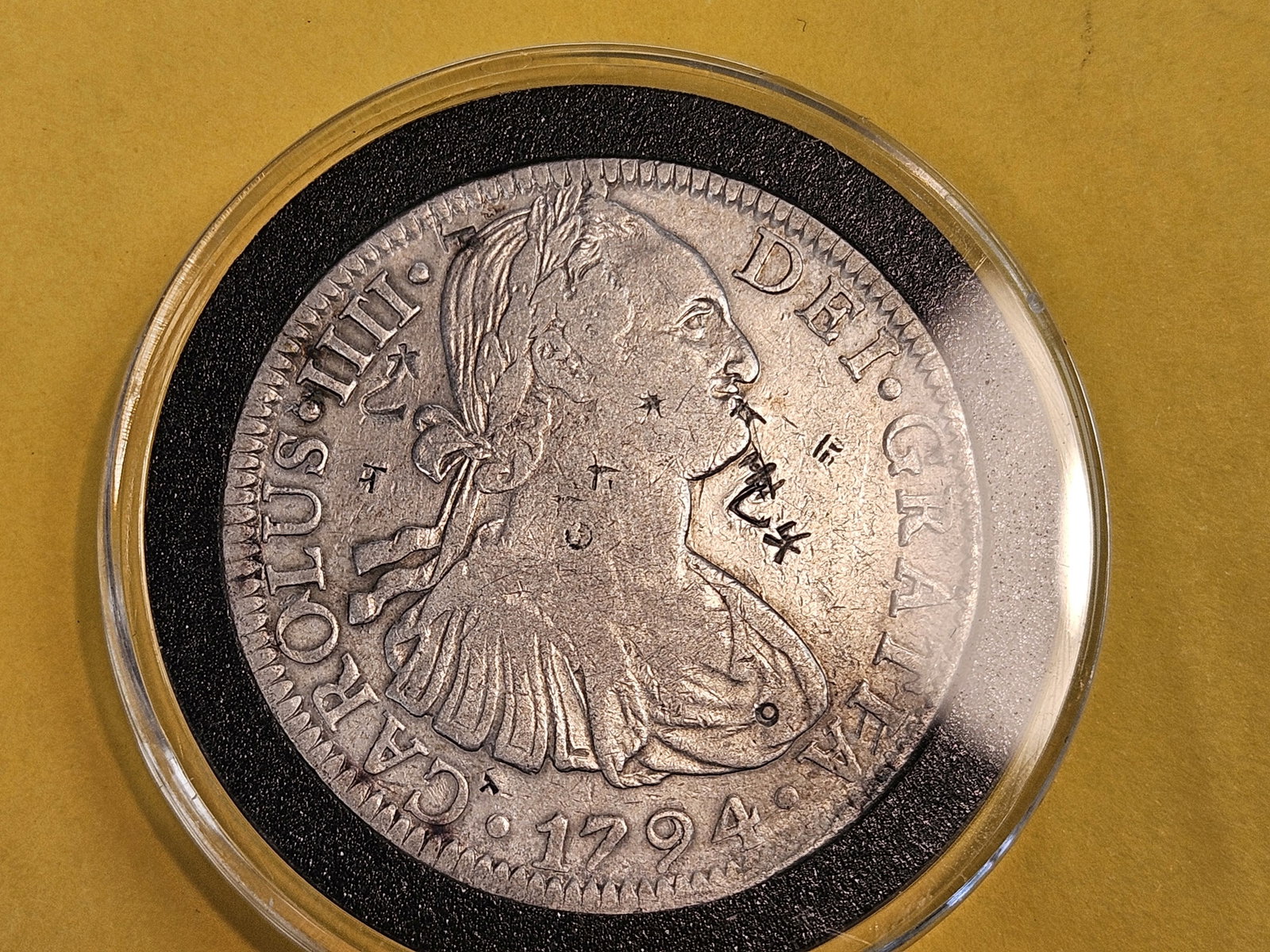 1794 Mexico Mo FM silver 8 reales in Extra Fine - 3