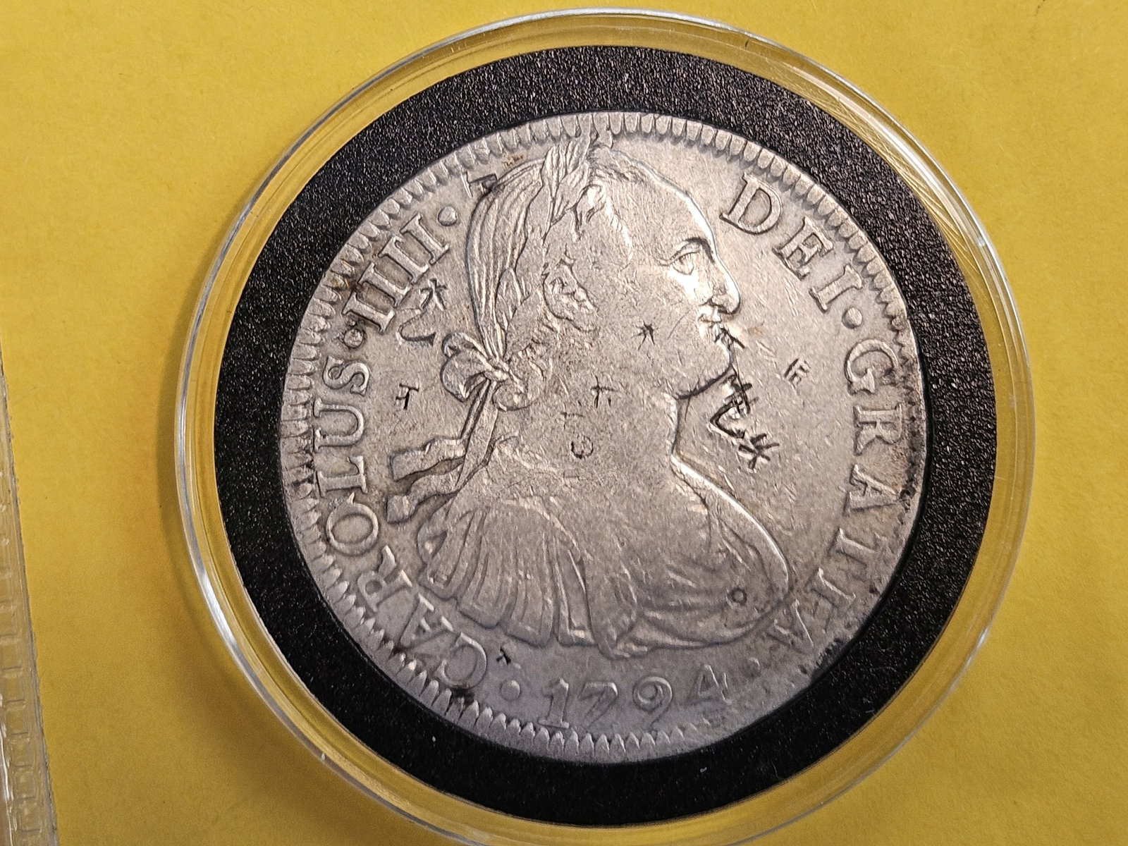 1794 Mexico Mo FM silver 8 reales in Extra Fine - 4