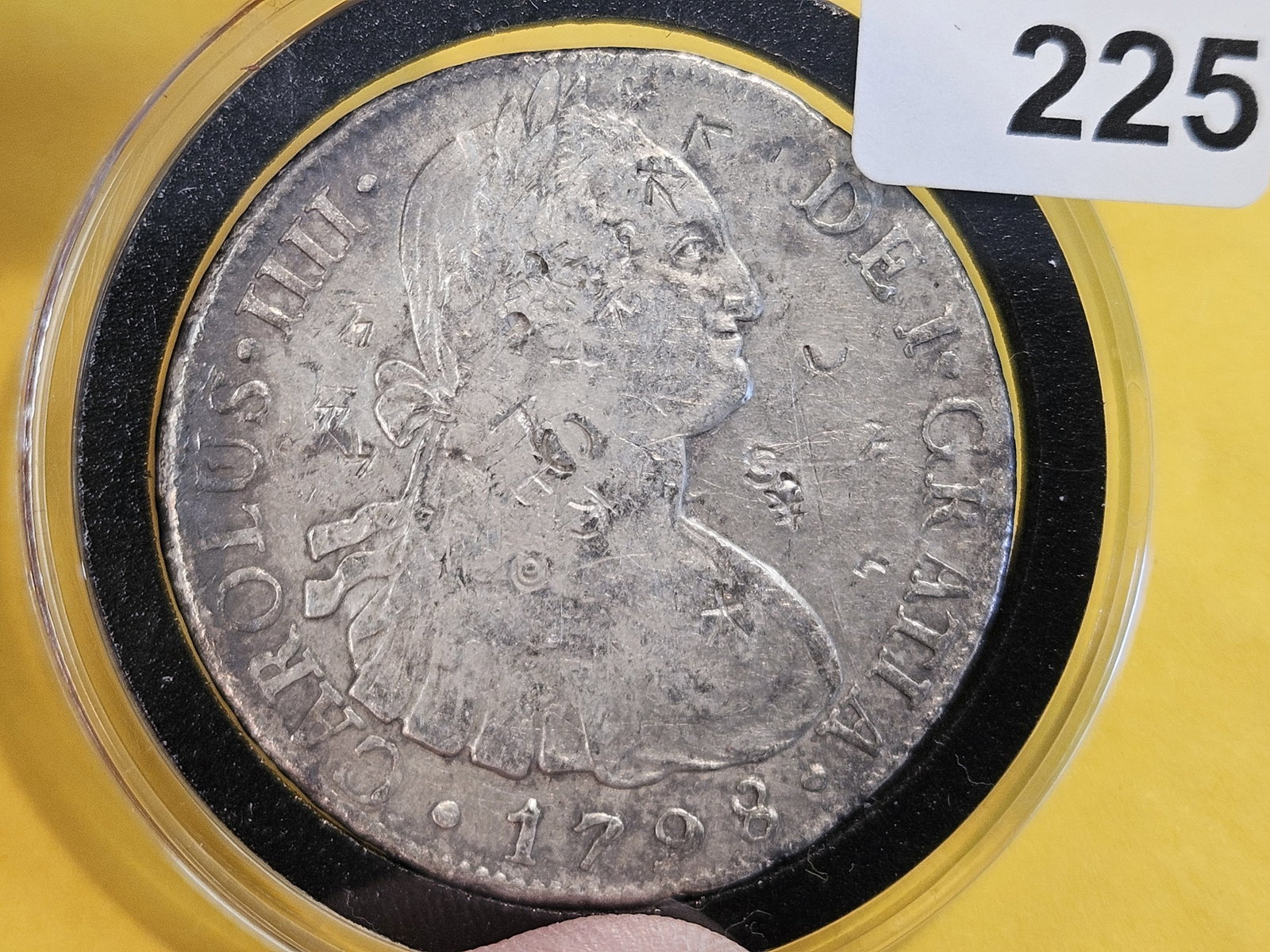 1798 Mexico silver 8 reales in Very Fine Plus - 4