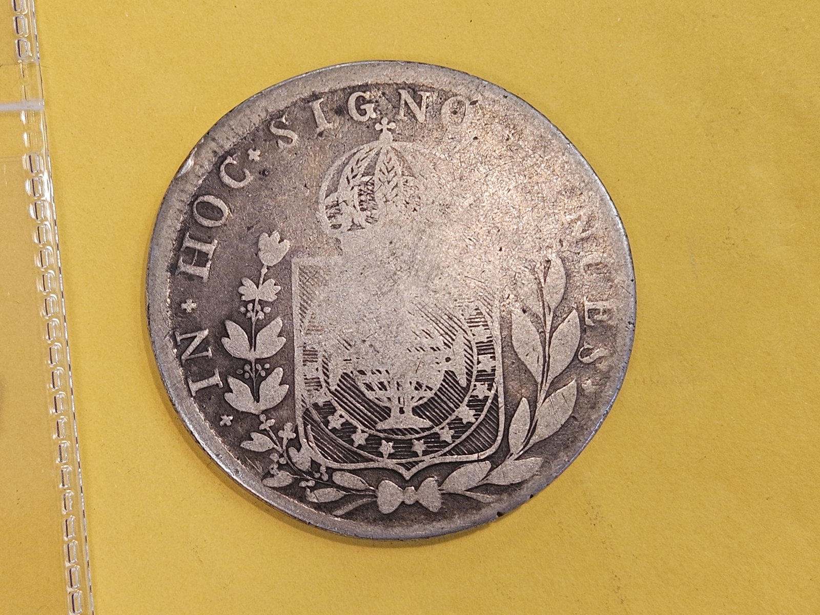 1824r Brazil silver 960 Reis - 3