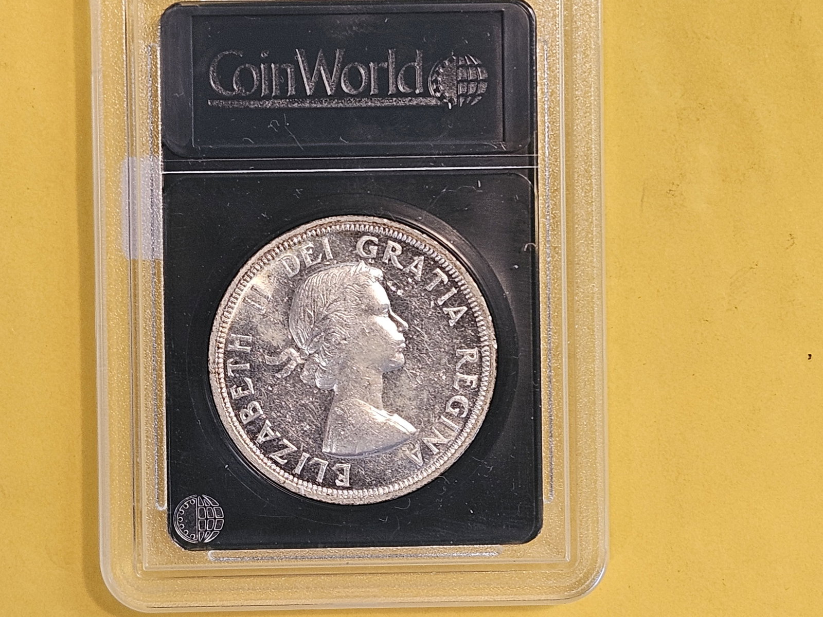 Brilliant About Uncirculated plus 1954 Canada Silver Dollar - 6