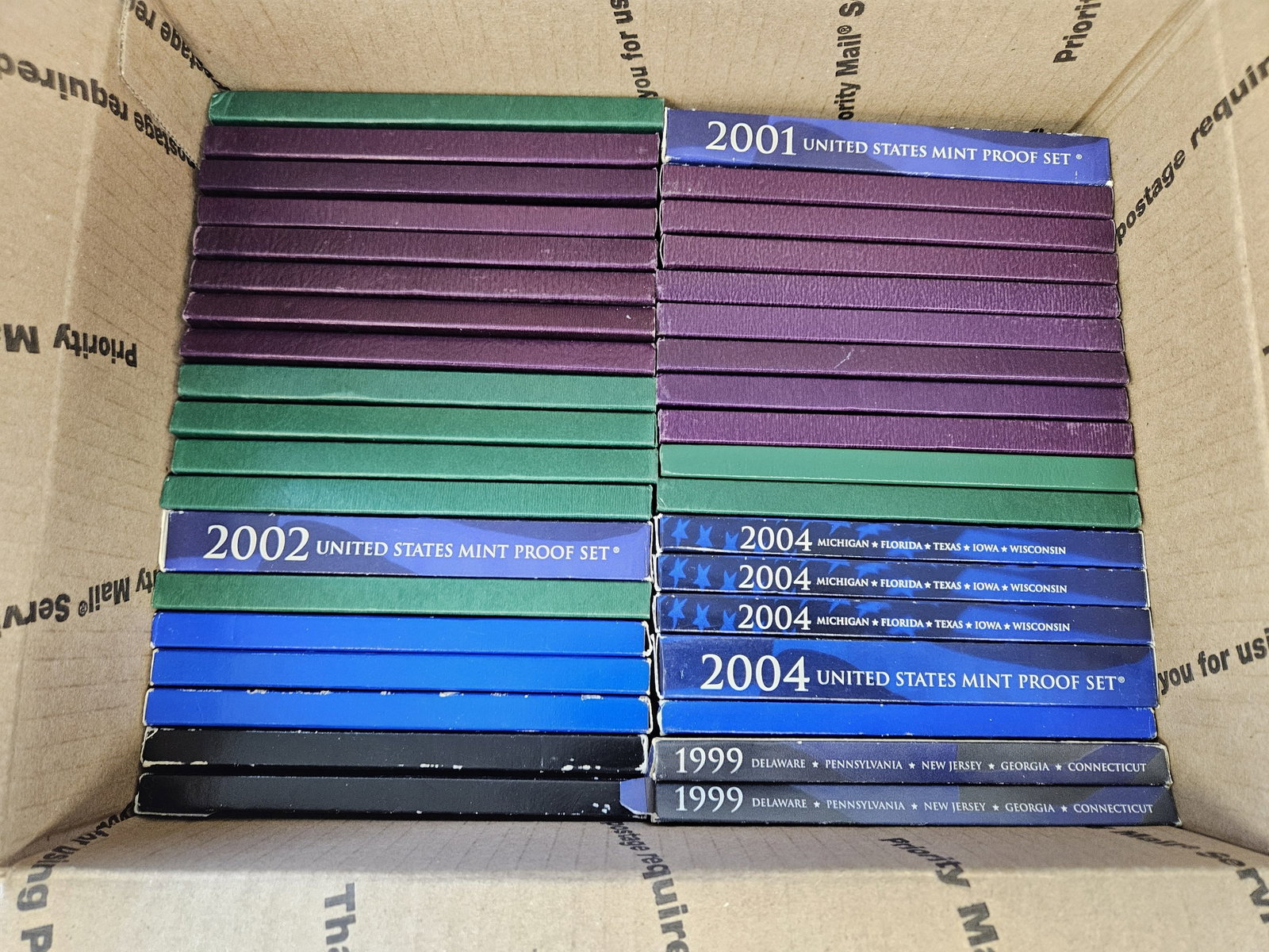 Thirty-Seven US Proof Sets (1 of 2)