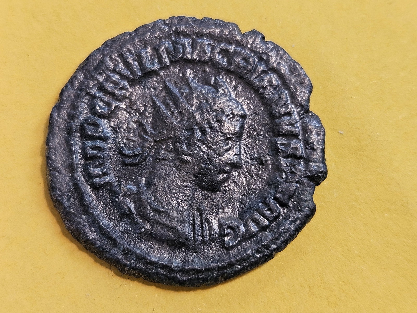 ANCIENT! Macrianus Roman Empire 260 - 261 AD: Antoninianus