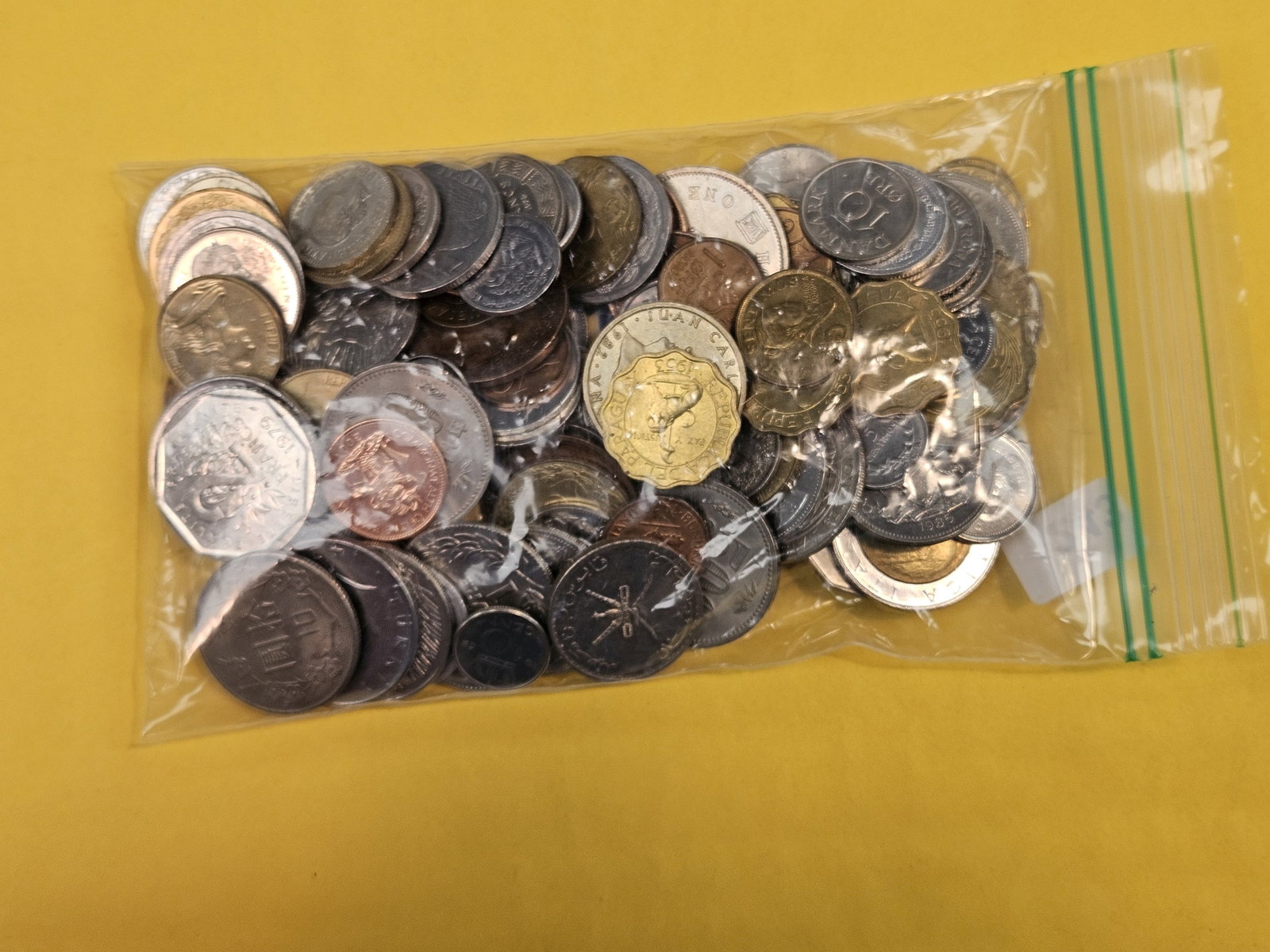 One Pound of mixed, Brilliant Uncirculated, World Coins - 2