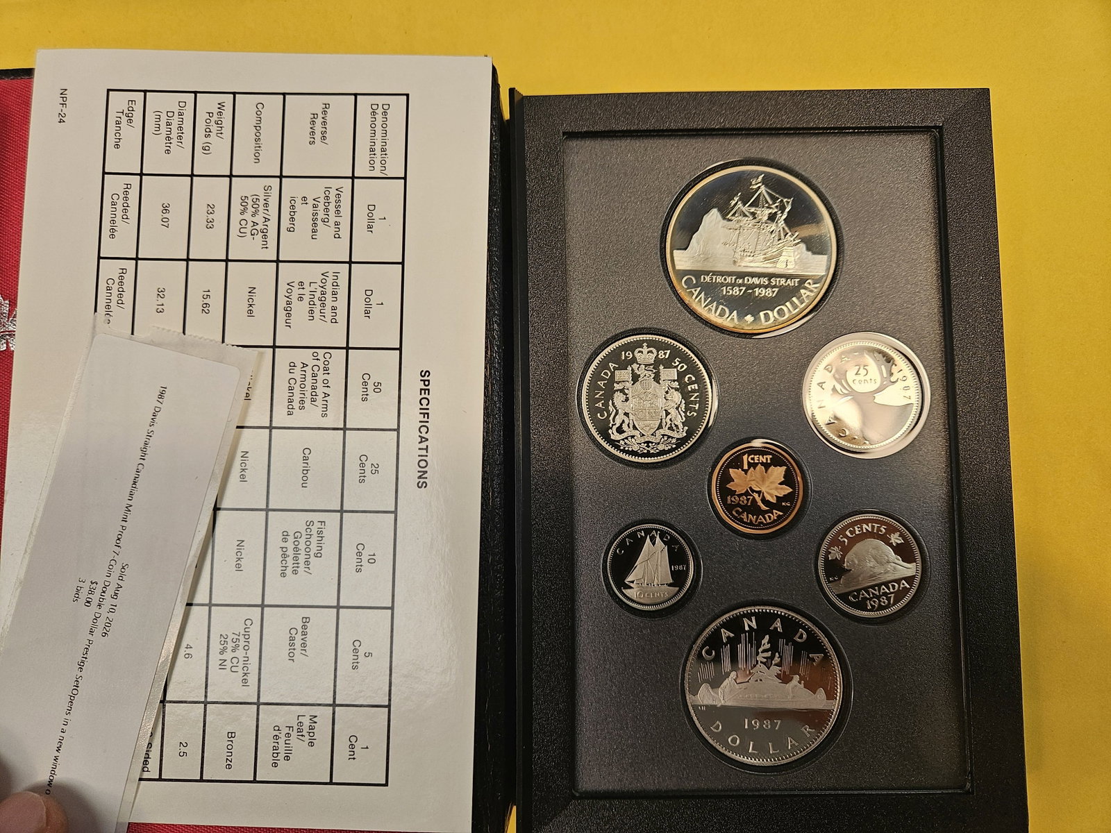 Two Canadian Silver Proof Sets - 2