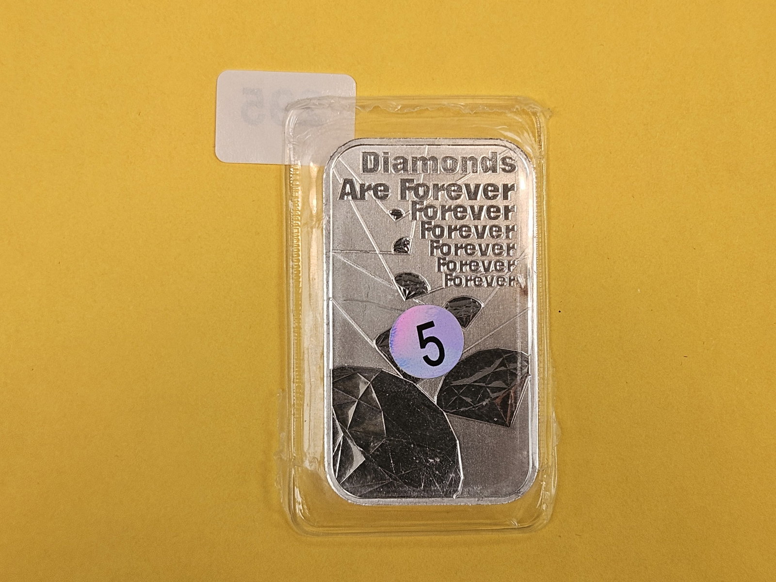 One Troy ounce .999 fine silver art bar - 2