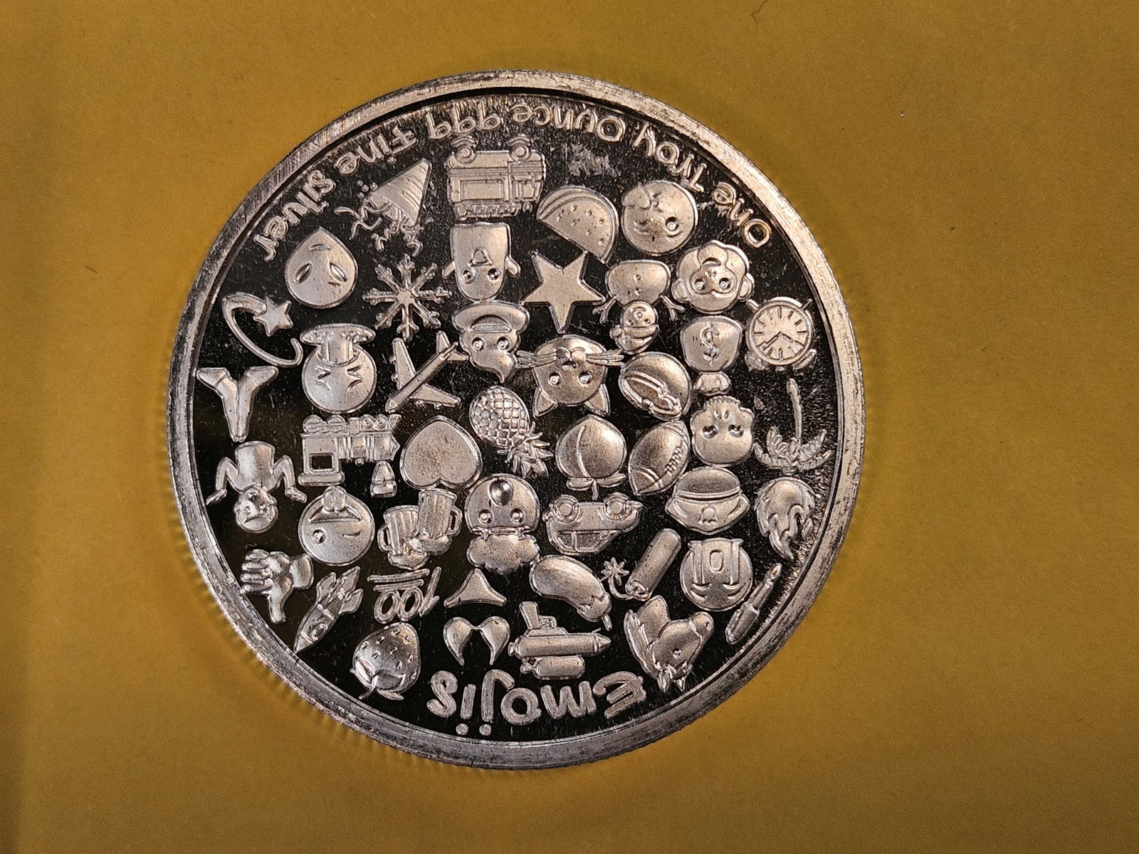 One Troy ounce .999 fine silver art round - 3