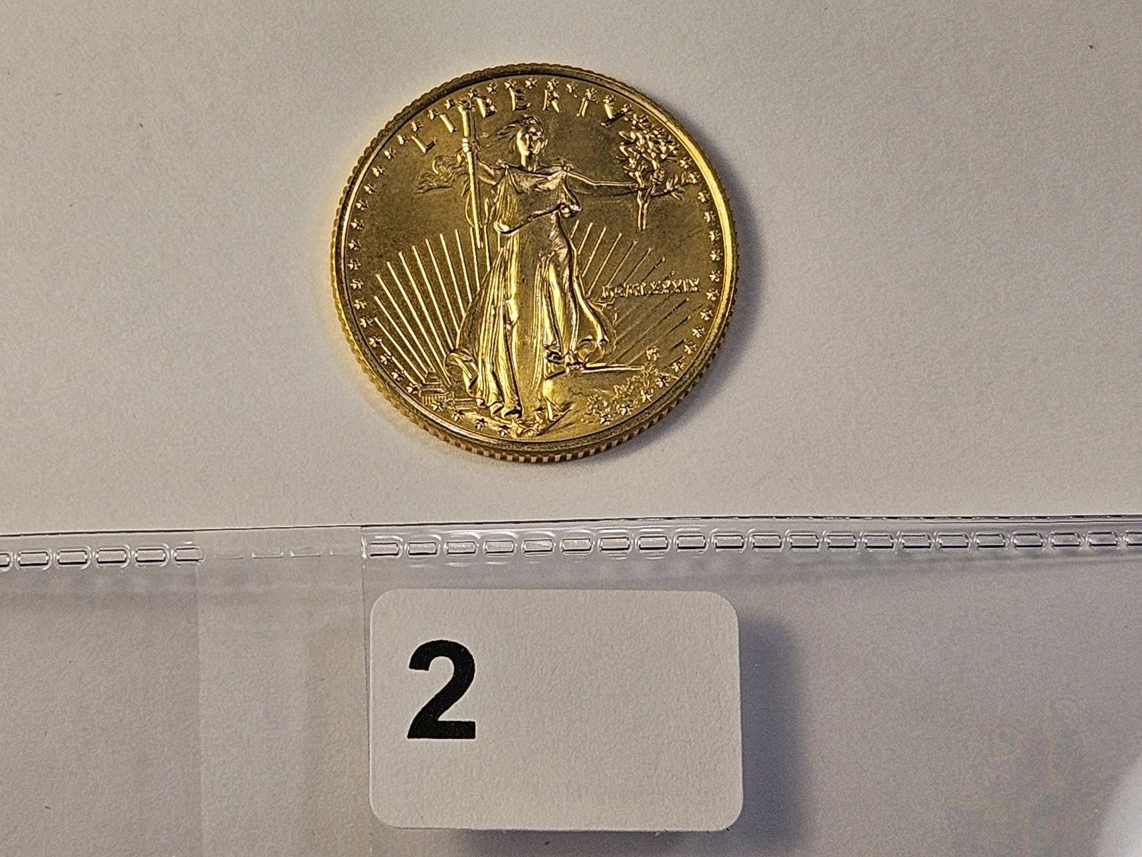 GOLD! GEM Brilliant Uncirculated 1989 $10 Dollar American Gold Eagle - 3