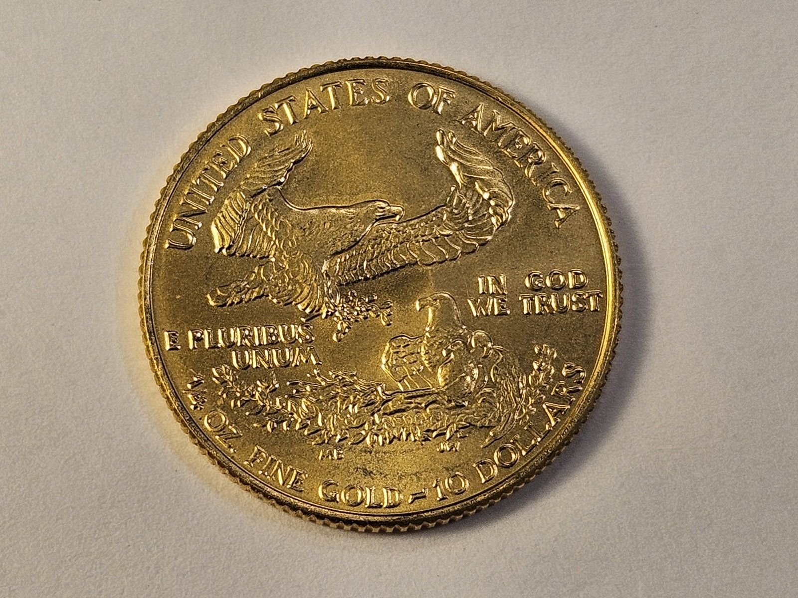GOLD! GEM Brilliant Uncirculated 1989 $10 Dollar American Gold Eagle - 5