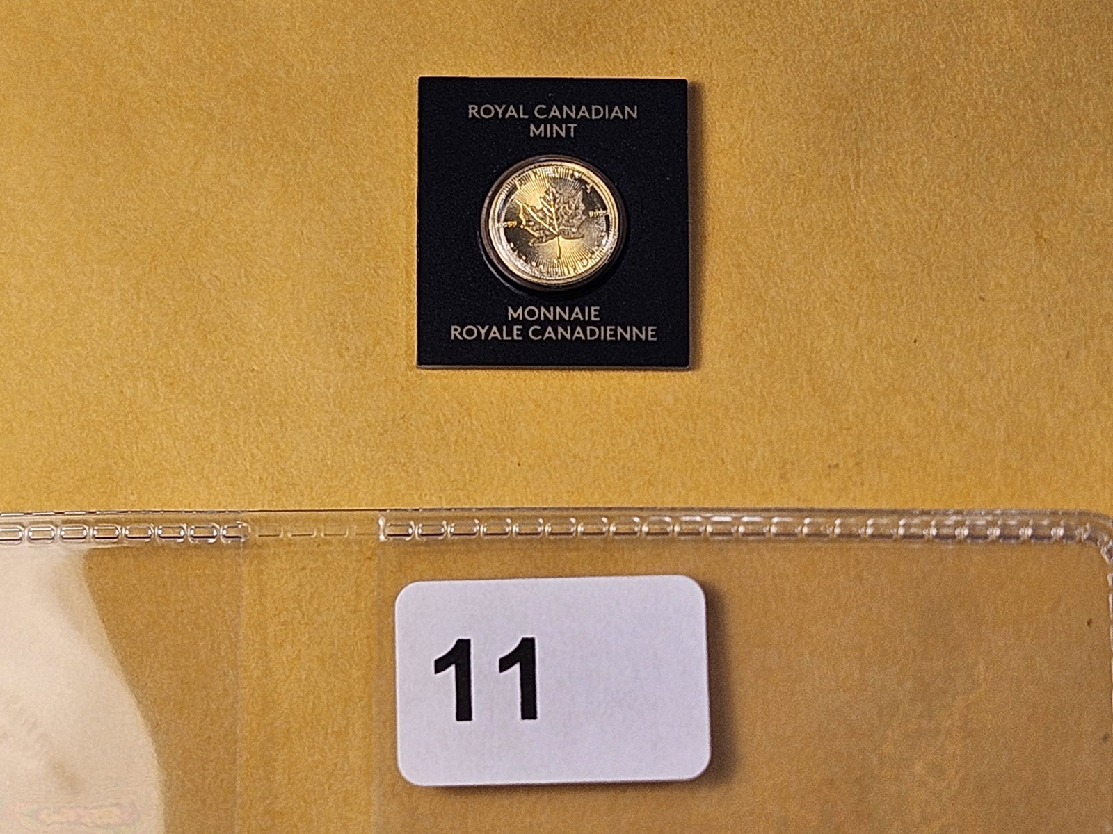 GOLD! Royal Canadian Mint 2023 Gold Fifty Cents - 3