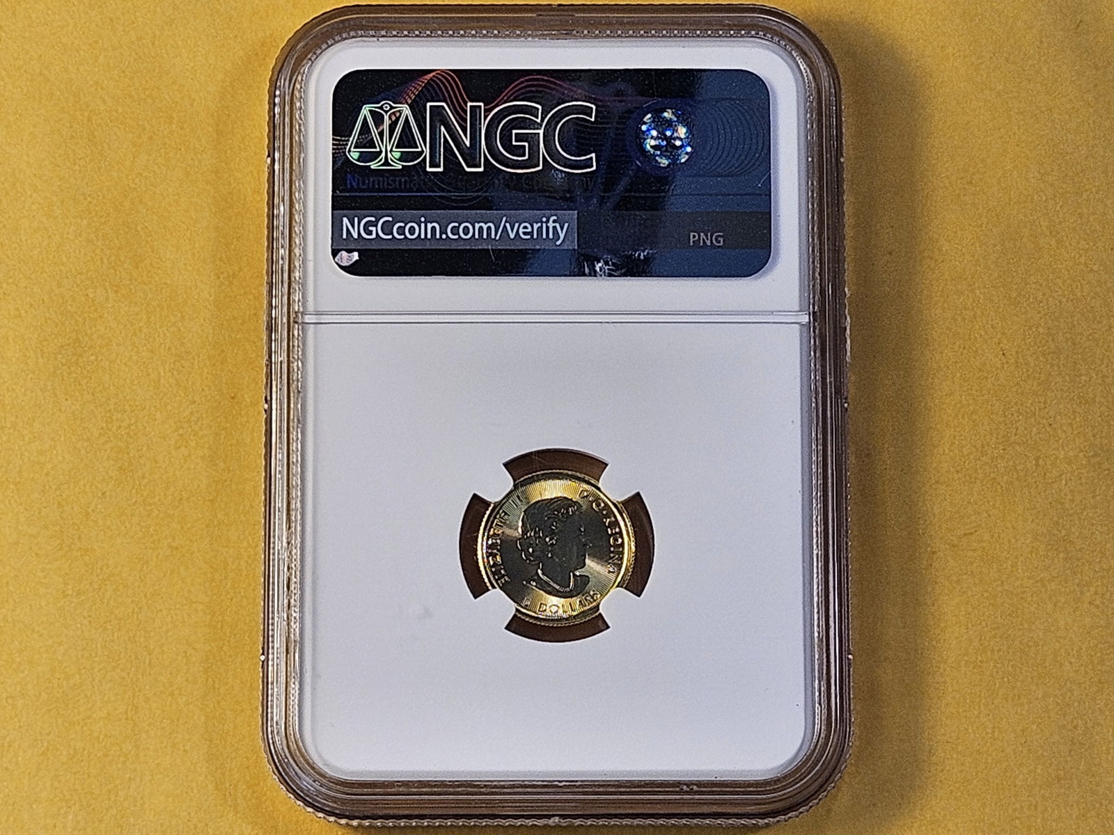 GOLD! NGC 2020 Canadian Five Dollar Gold in Mint State 69 - 5