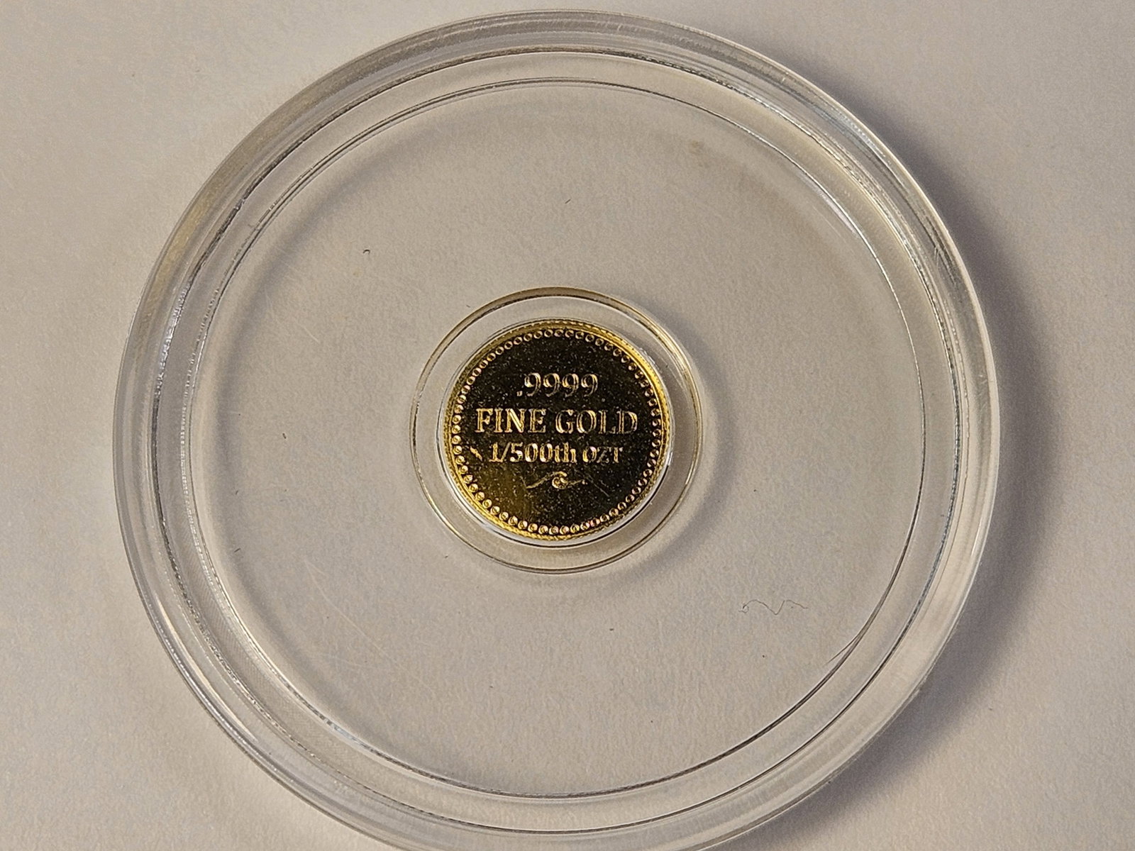 GOLD! 2026 GEM Proof .999 Fine Gold Mini-Coin - 5