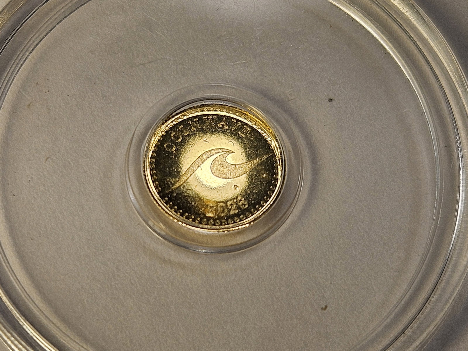 GOLD! 2026 GEM Proof .999 Fine Gold Mini-Coin - 2