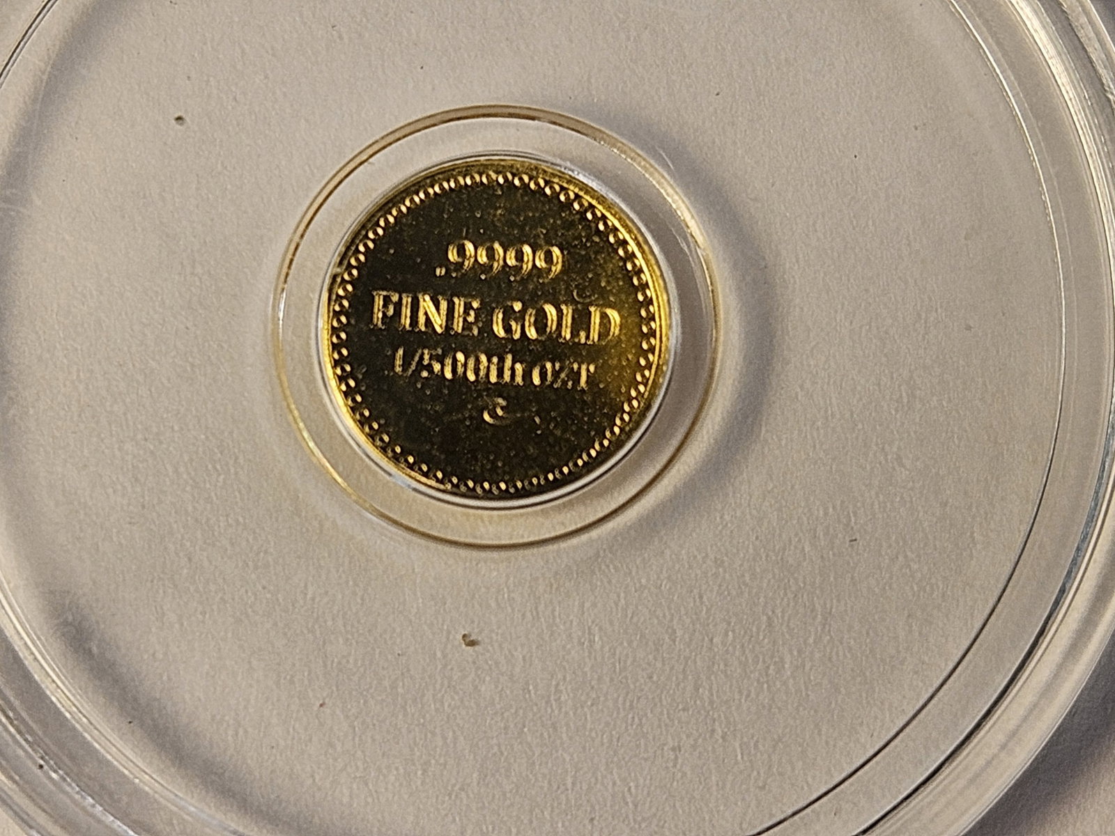 GOLD! 2026 GEM Proof .999 Fine Gold Mini-Coin - 5