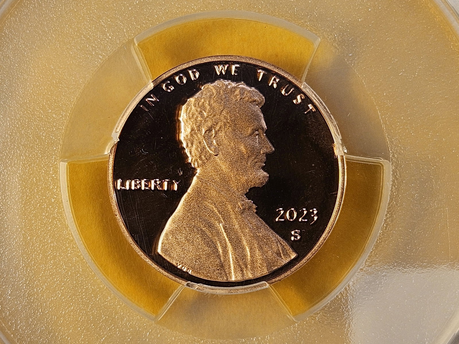 PCGS 2023-S Lincoln Shield Cent in Proof 69 Red Deep Cameo - 5