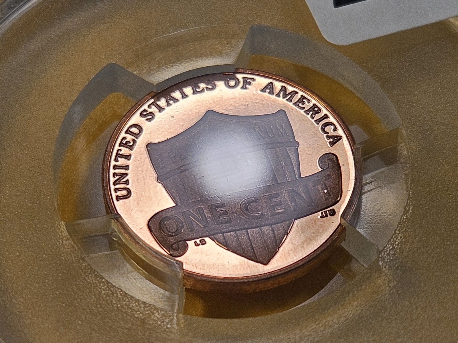 PCGS 2019-W Lincoln Shield Cent in Proof 69 Red Deep Cameo - 2