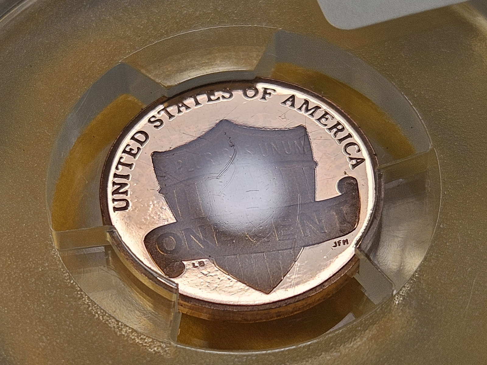PCGS 2020-S Lincoln Shield Cent in Proof 69 Red Deep Cameo - 2