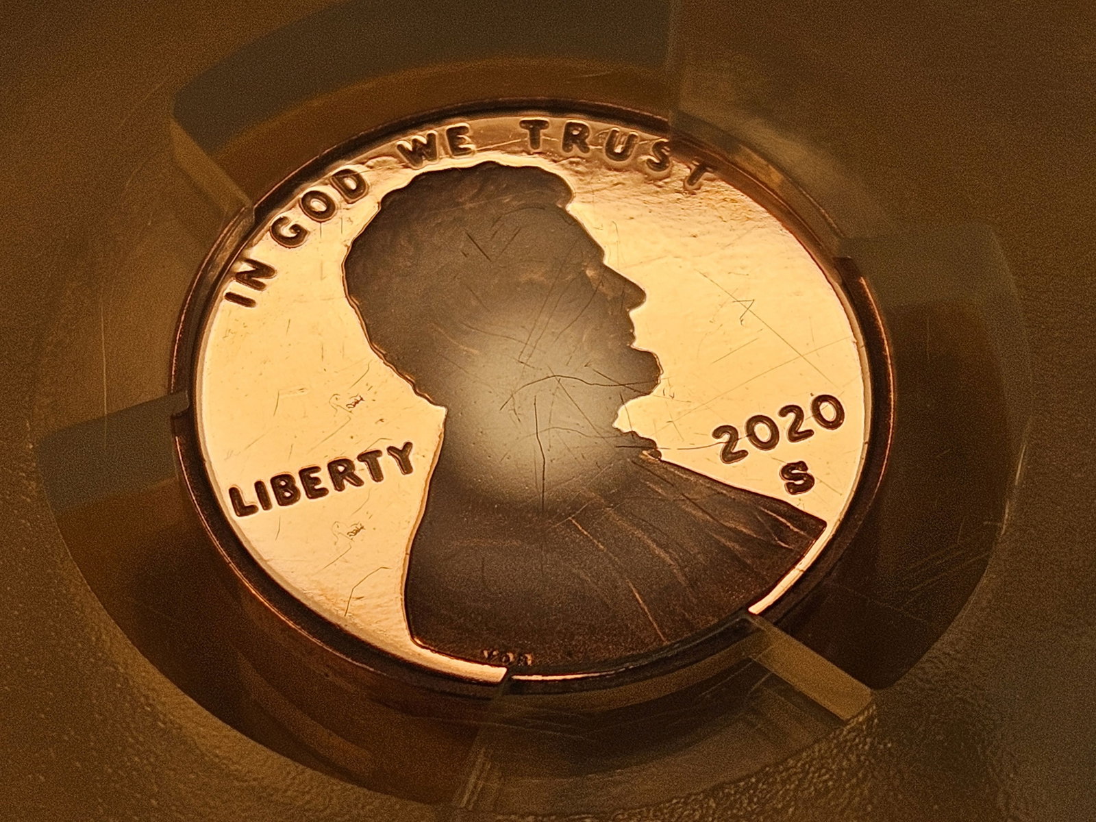 PCGS 2020-S Lincoln Shield Cent in Proof 69 Red Deep Cameo - 6