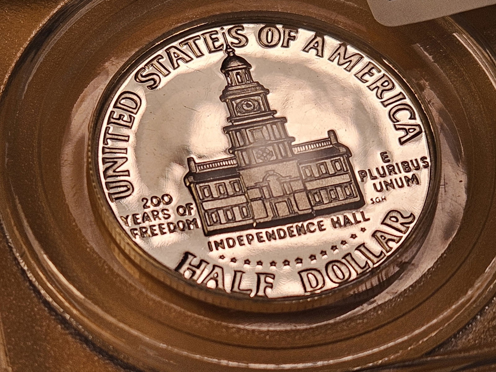 PCGS 1976-S Kennedy Silver Half Dollar in GEM Proof - 2