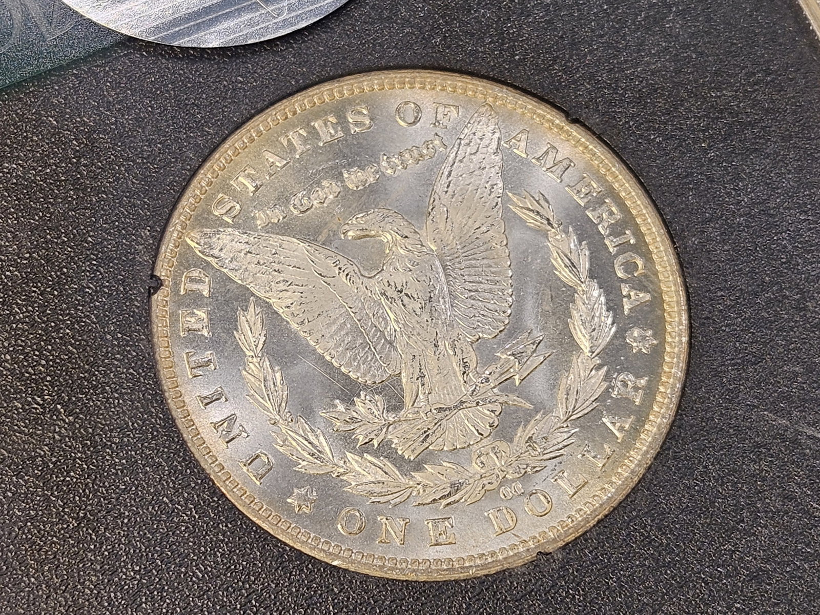 KEY DATE! CACG 1883-CC Morgan Silver Dollar in Mint State 63 - 7
