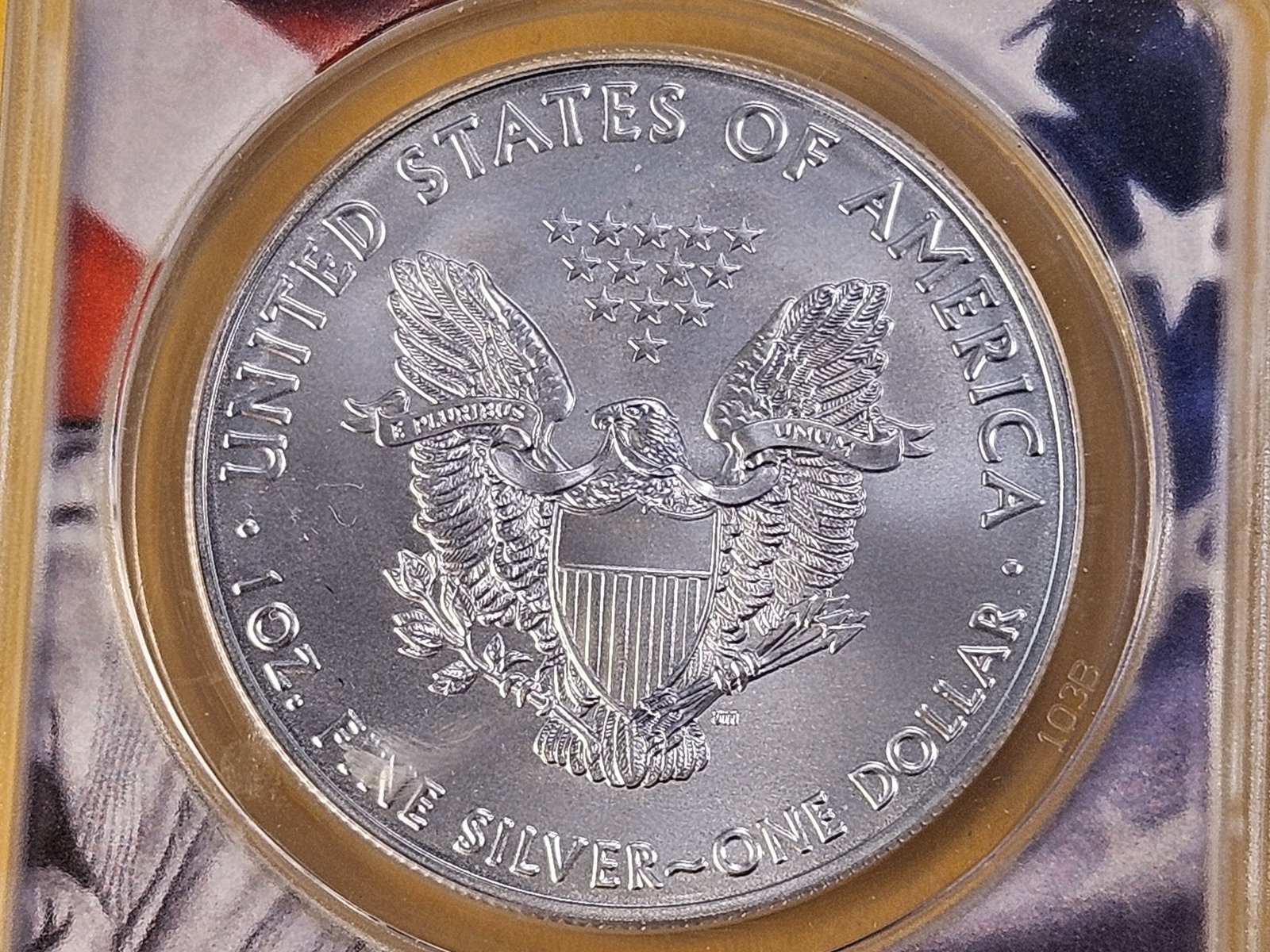 PERFECT! ANACS 2021 American Silver Eagle in Mint State 70 - 4