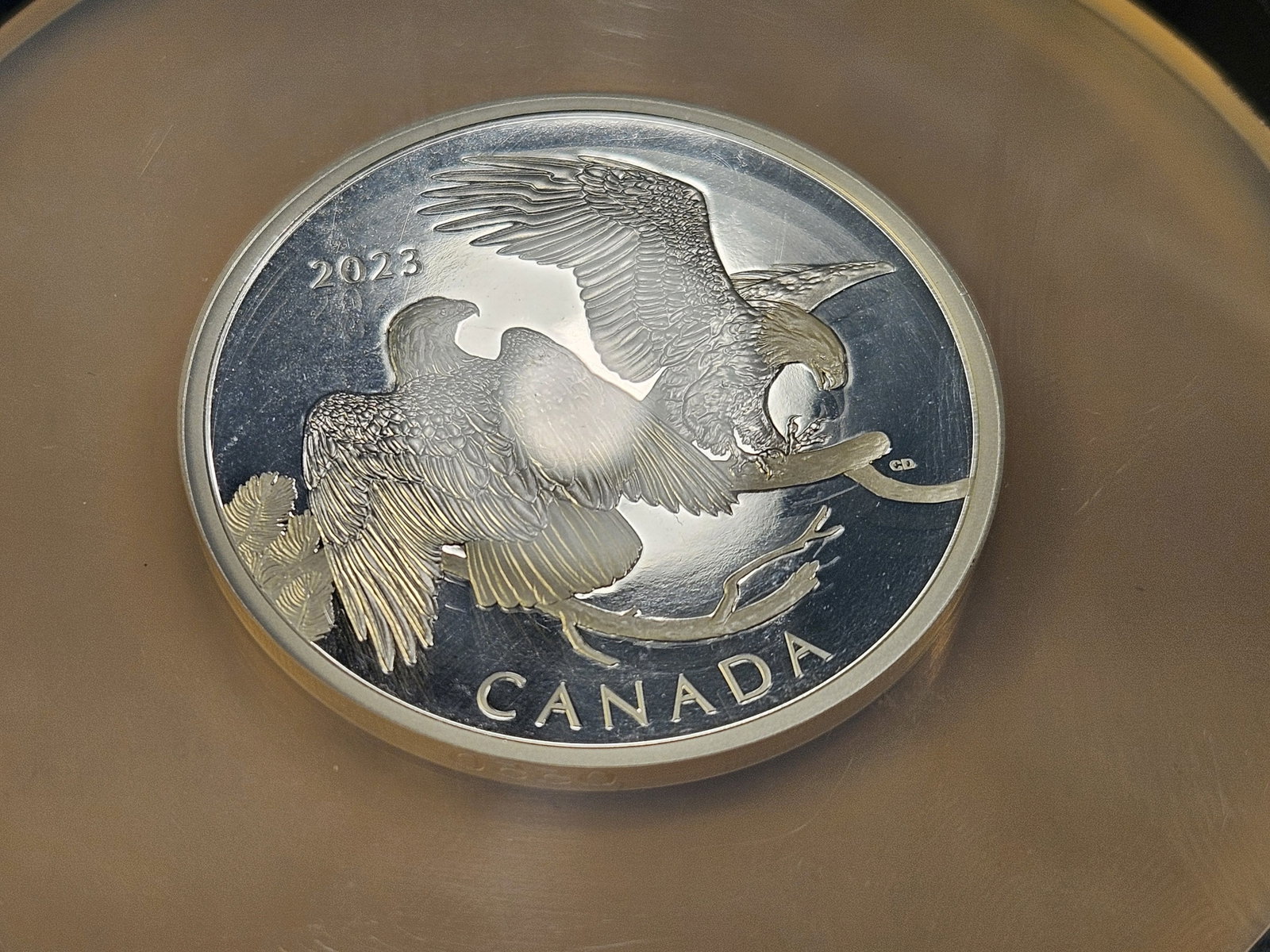 PERFECT! NGC 2023 Canada Silver $30 in Proof 70 Ultra Cameo - 2