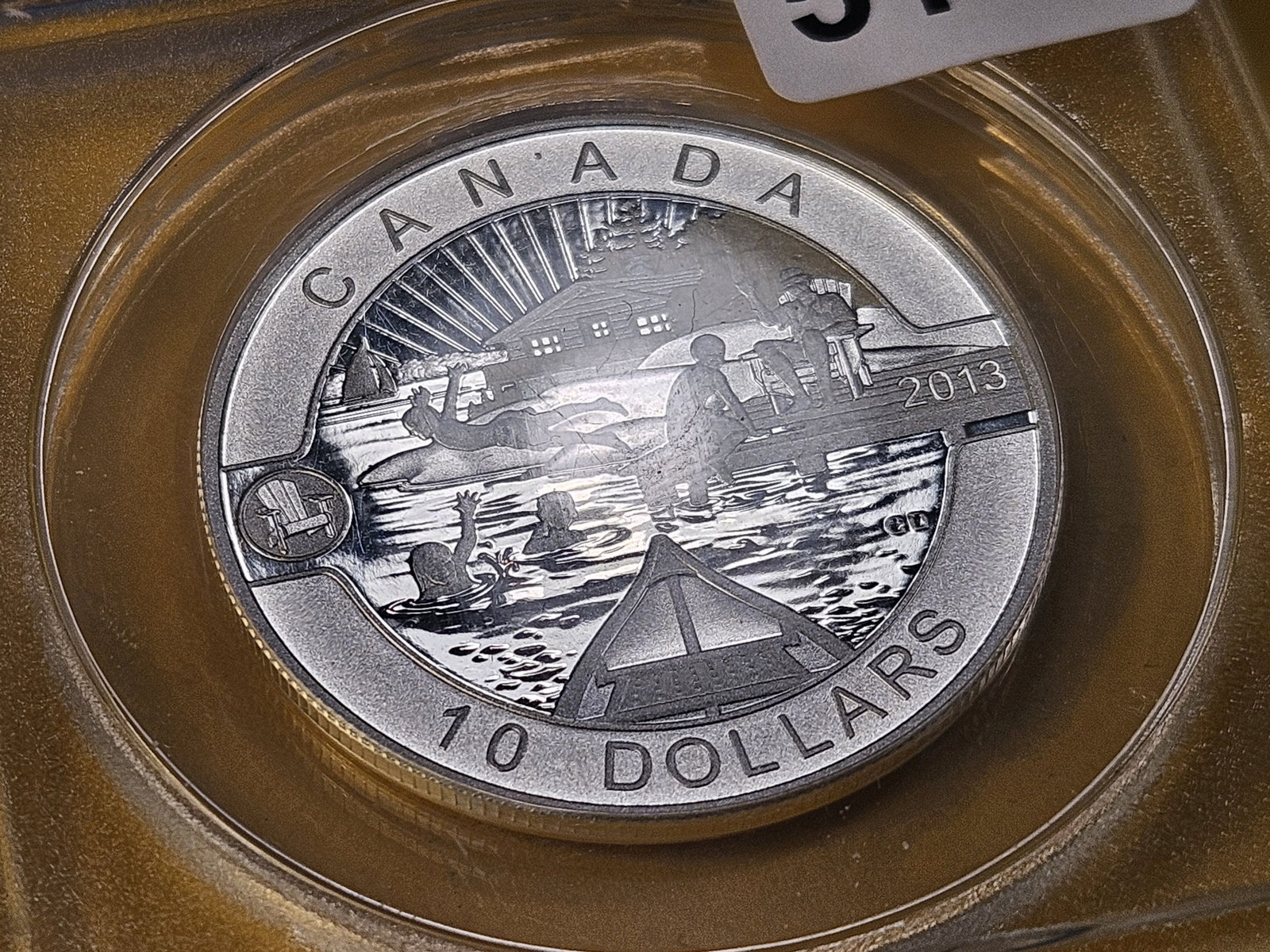 PERFECT! 2013 Canada Silver Ten Dollars in Specimen 70 - 2
