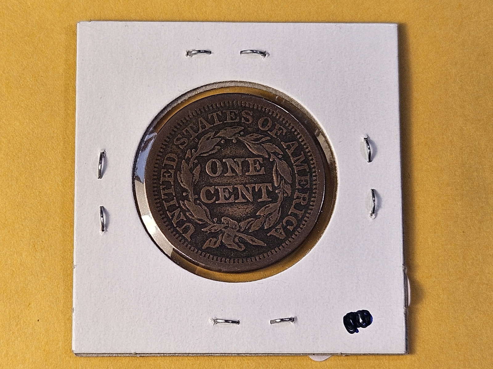 1856 Braided Hair Large Cent - 3