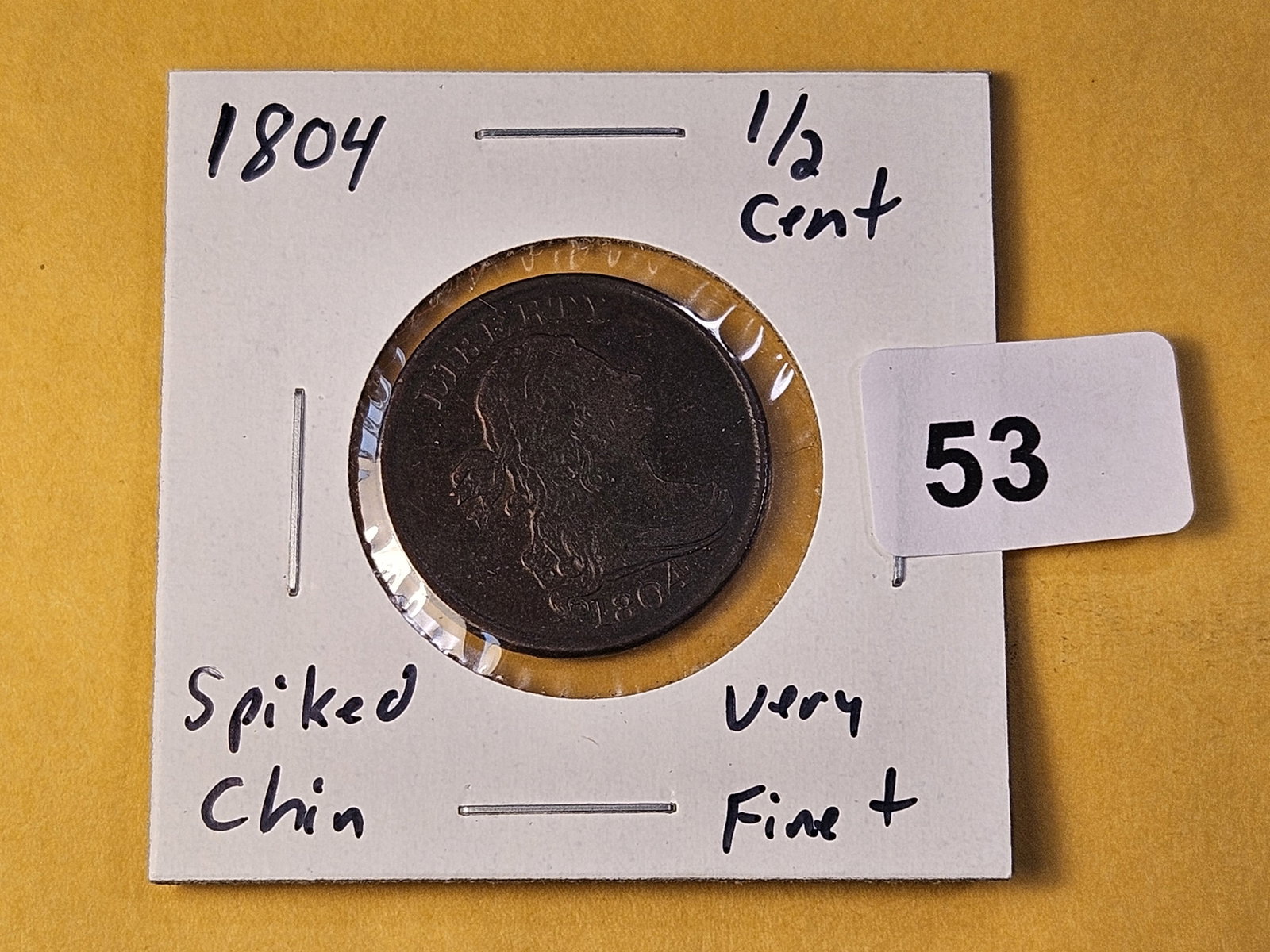 Better Grade 1804 Braided Hair Half Cent - 3