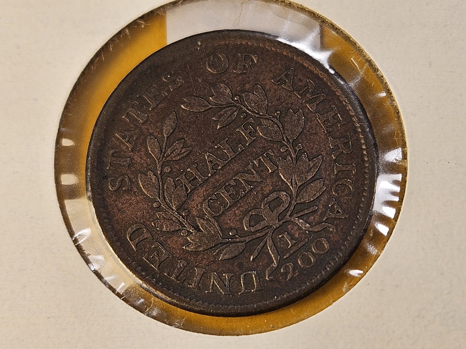 Better Grade 1804 Braided Hair Half Cent - 5