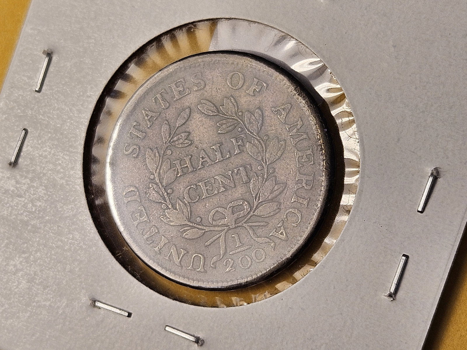 Better Grade 1804 Braided Hair Half Cent - 6