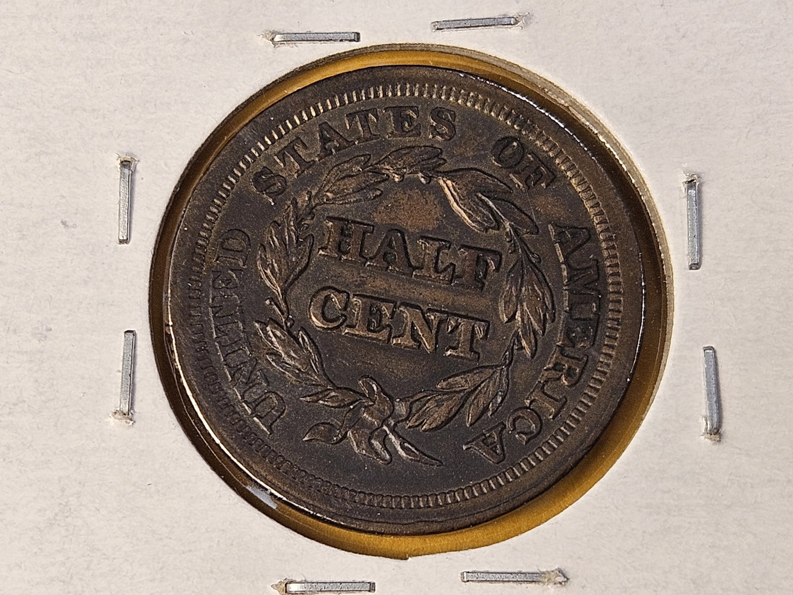 Better Grade 1853 Braided Hair Half Cent - 5