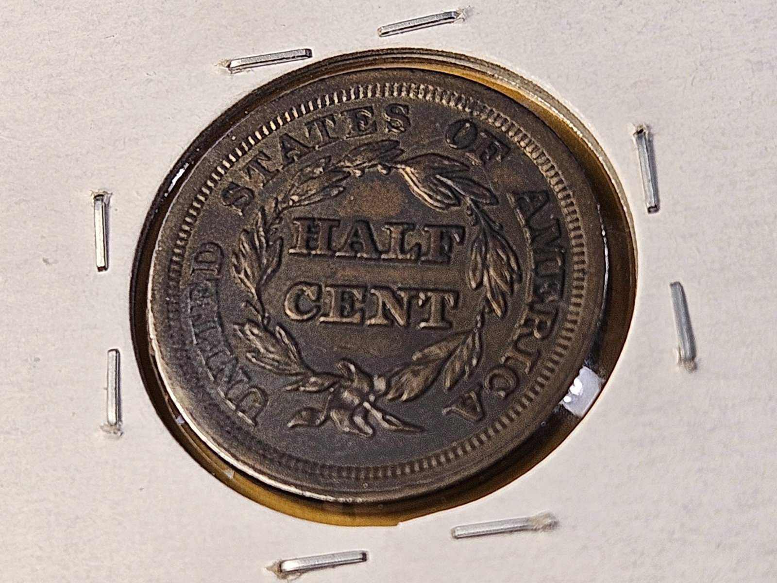 Better Grade 1853 Braided Hair Half Cent - 6