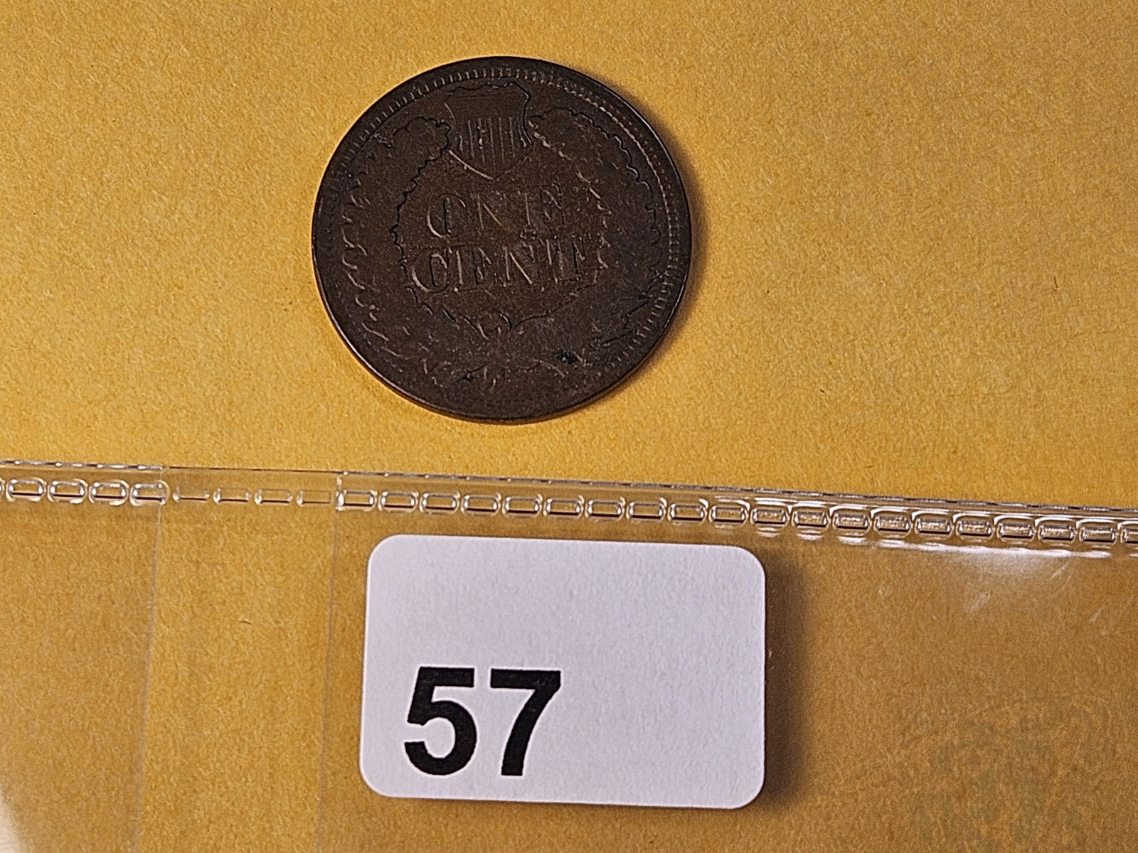 Semi-Key Date! 1864-L Indian Head Cent - 3