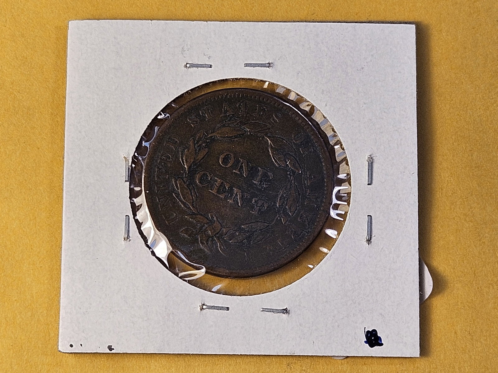 1839 Coronet Head Large Cent - 3