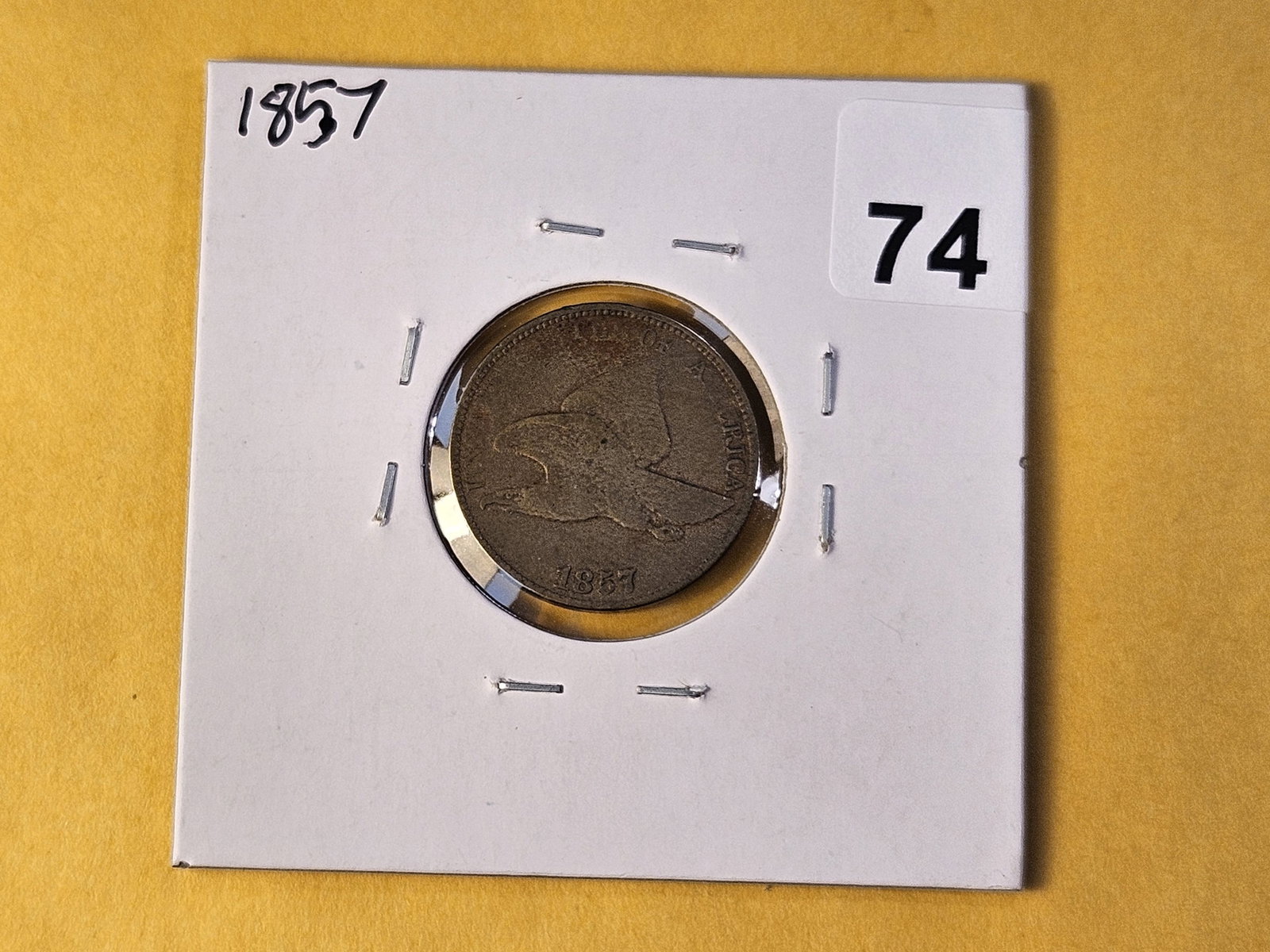1857 Flying Eagle Cent - 2