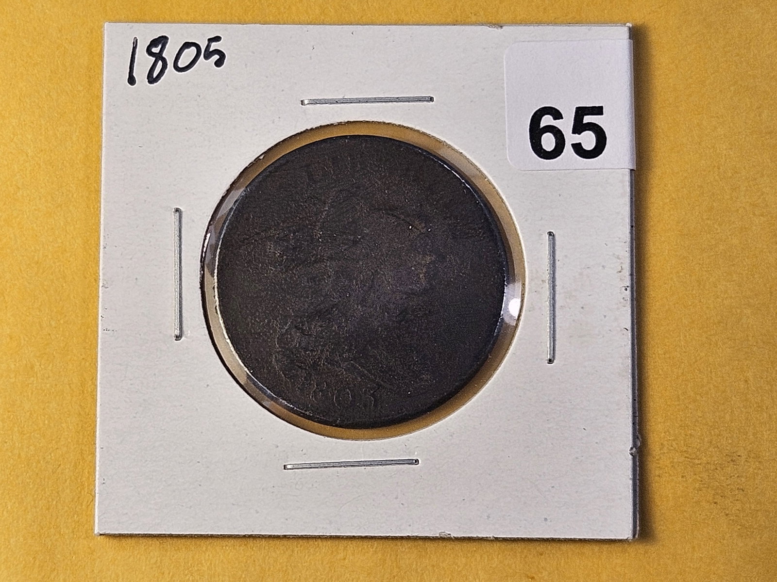 1805 Draped Bust Large Cent - 3