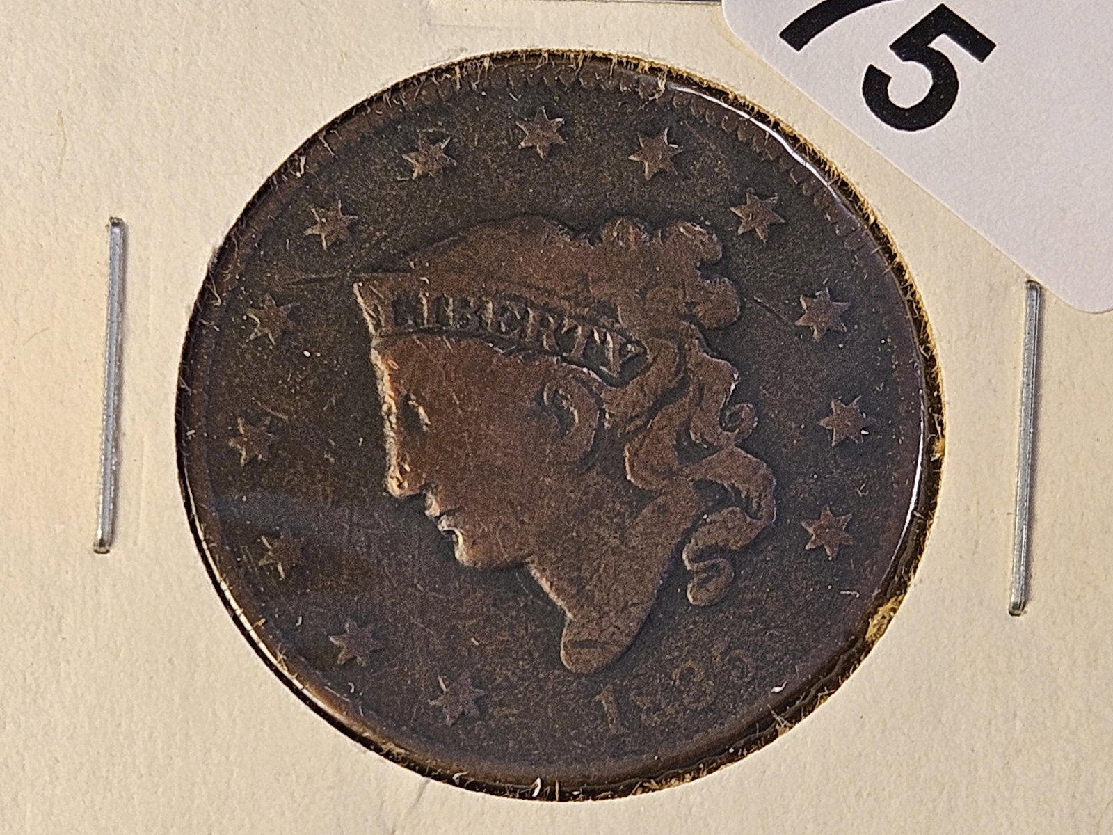 Two Circulated US Large Cents - 2