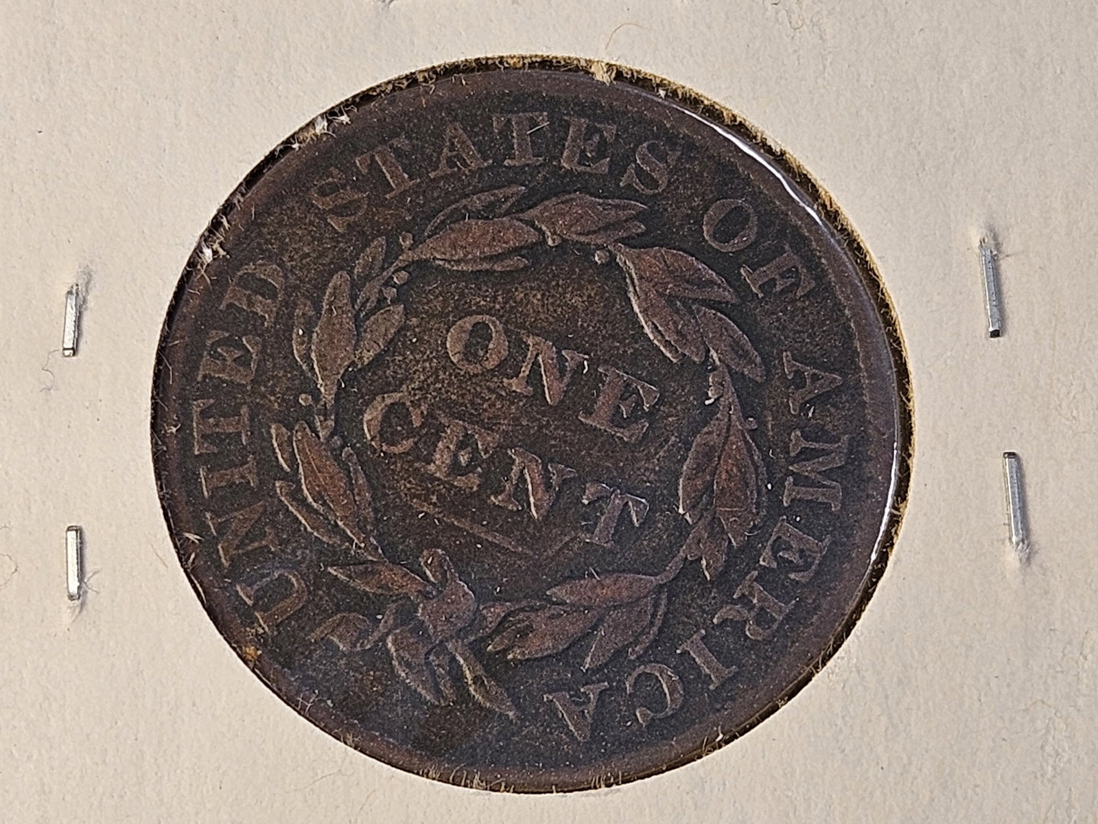Two Circulated US Large Cents - 5