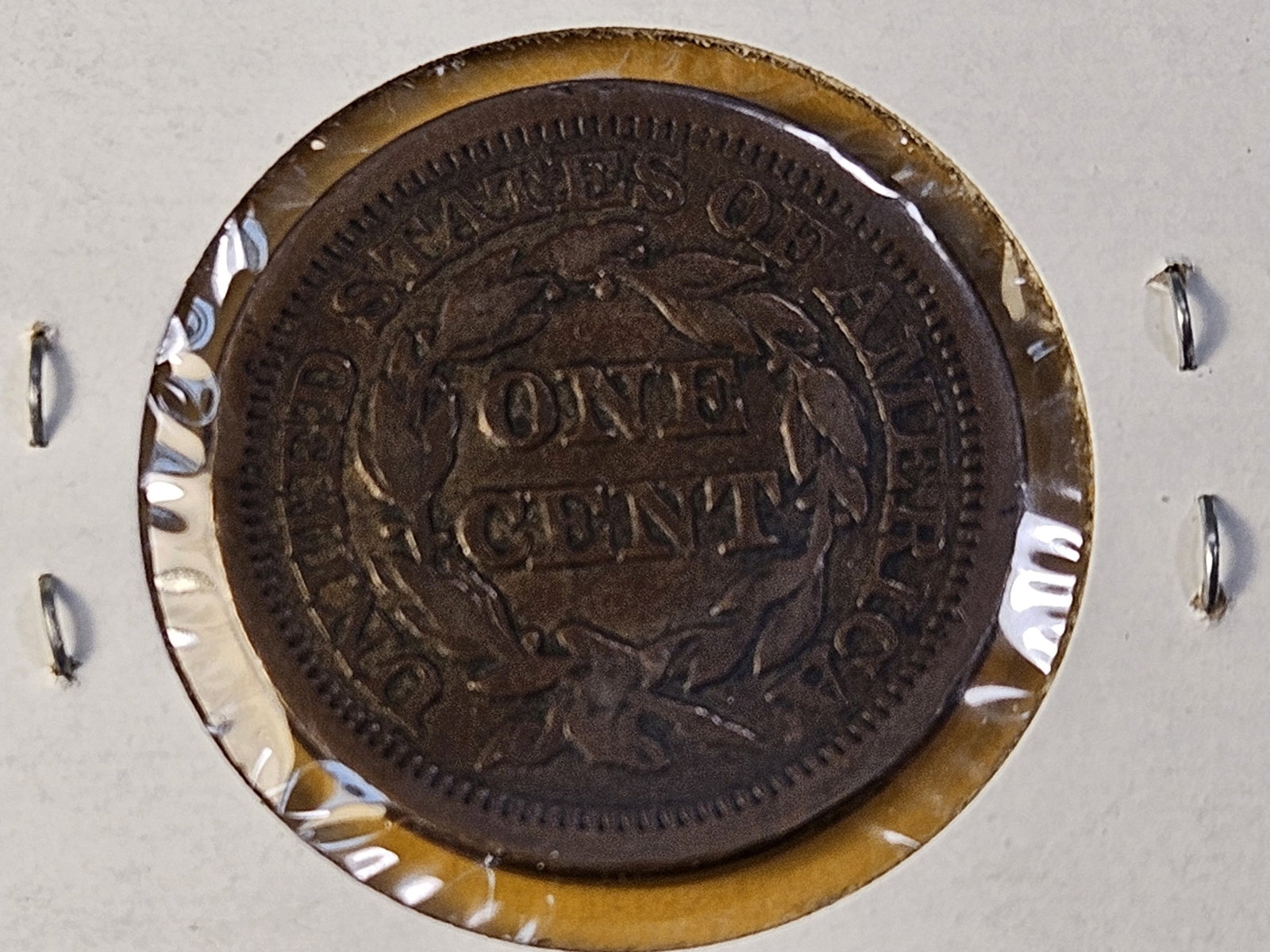 Two Circulated US Large Cents - 6