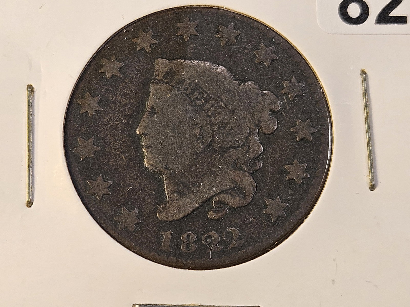 Two Circulated US Large Cents - 2