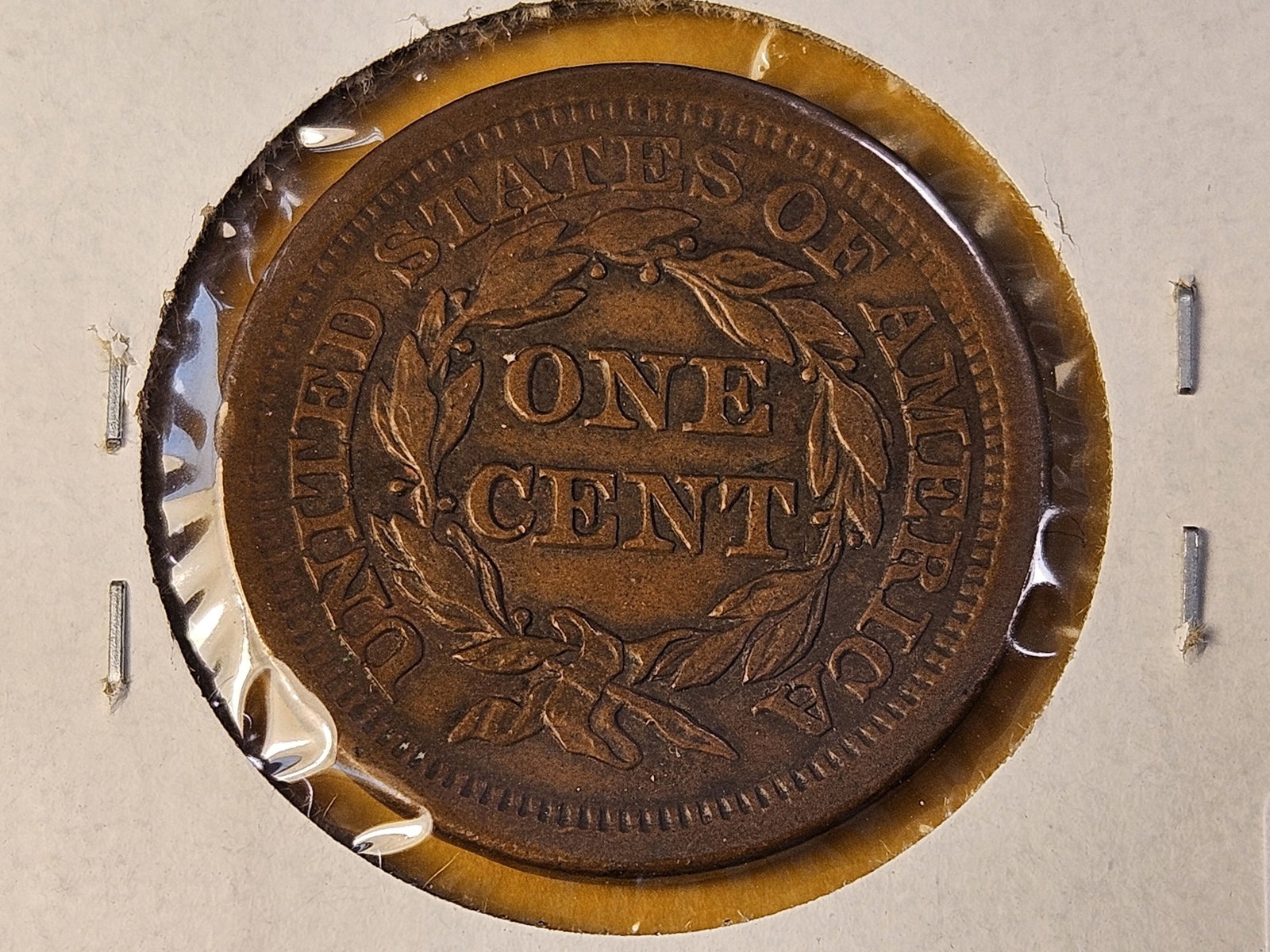 Better Grade 1853 Braided Hair Large Cent - 5