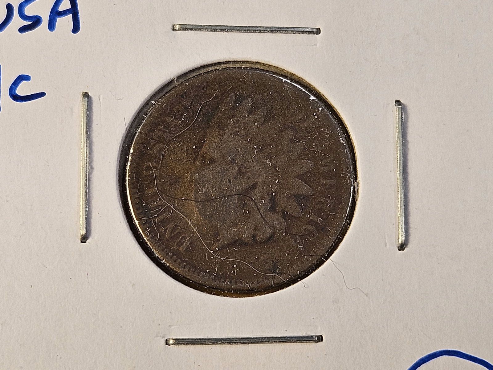 Six Circulated Indian Head Cents - 5