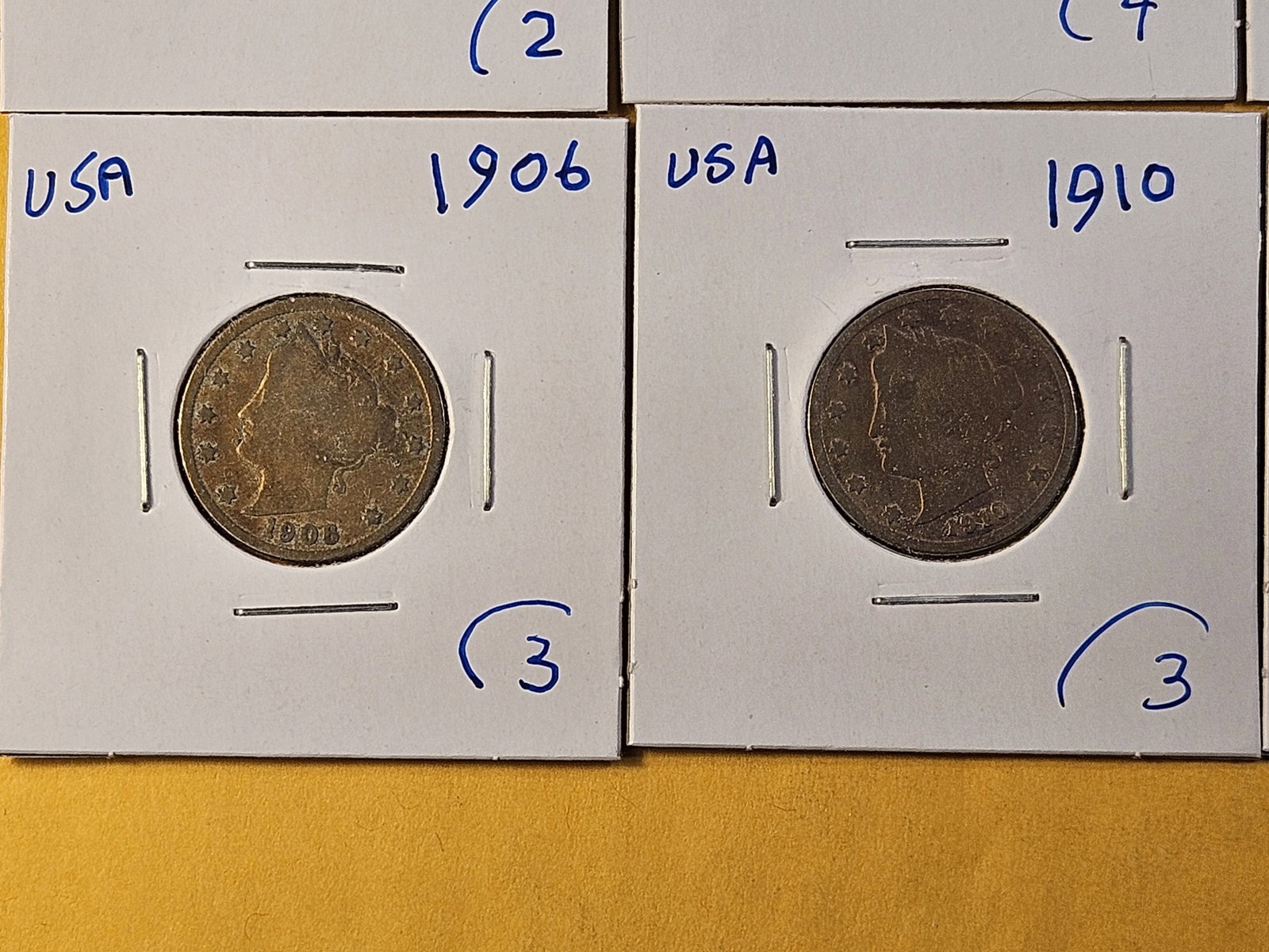 Twelve Circulated Liberty V Nickels - 4