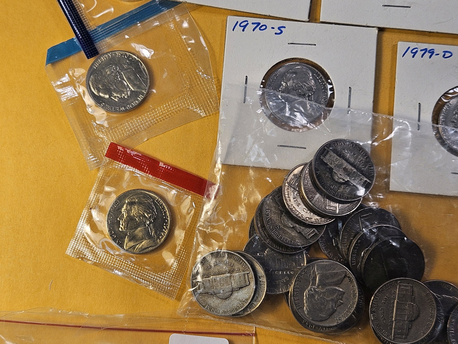 Thirty-Eight Mixed Jefferson Nickels, Five are Silver - 4