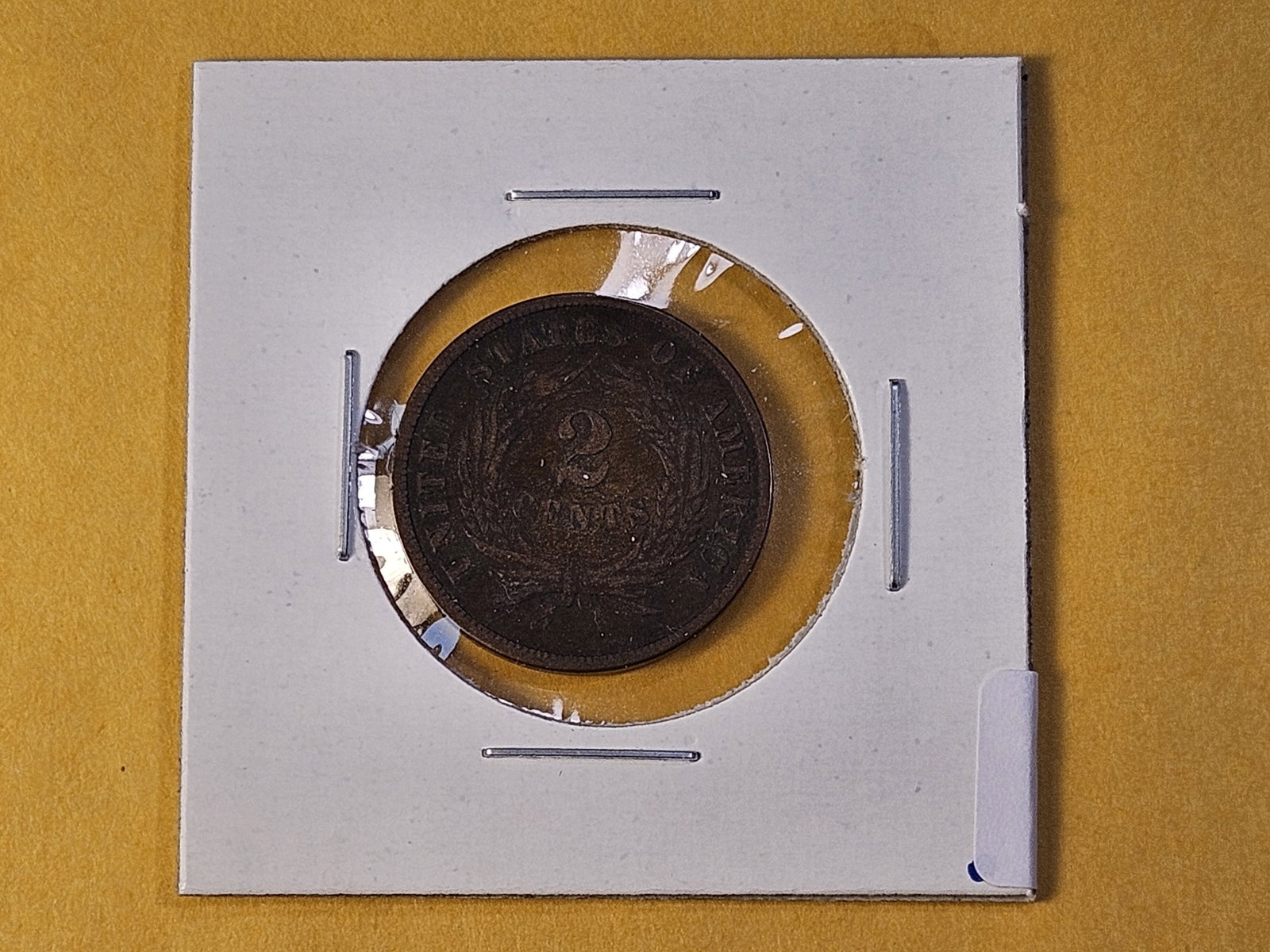 1868 Two Cent Piece - 3