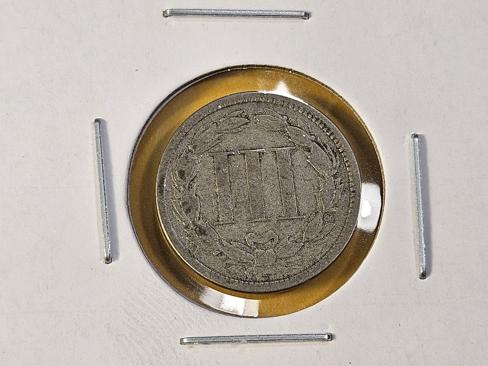 Two Circulated Three Cent Nickels - 6