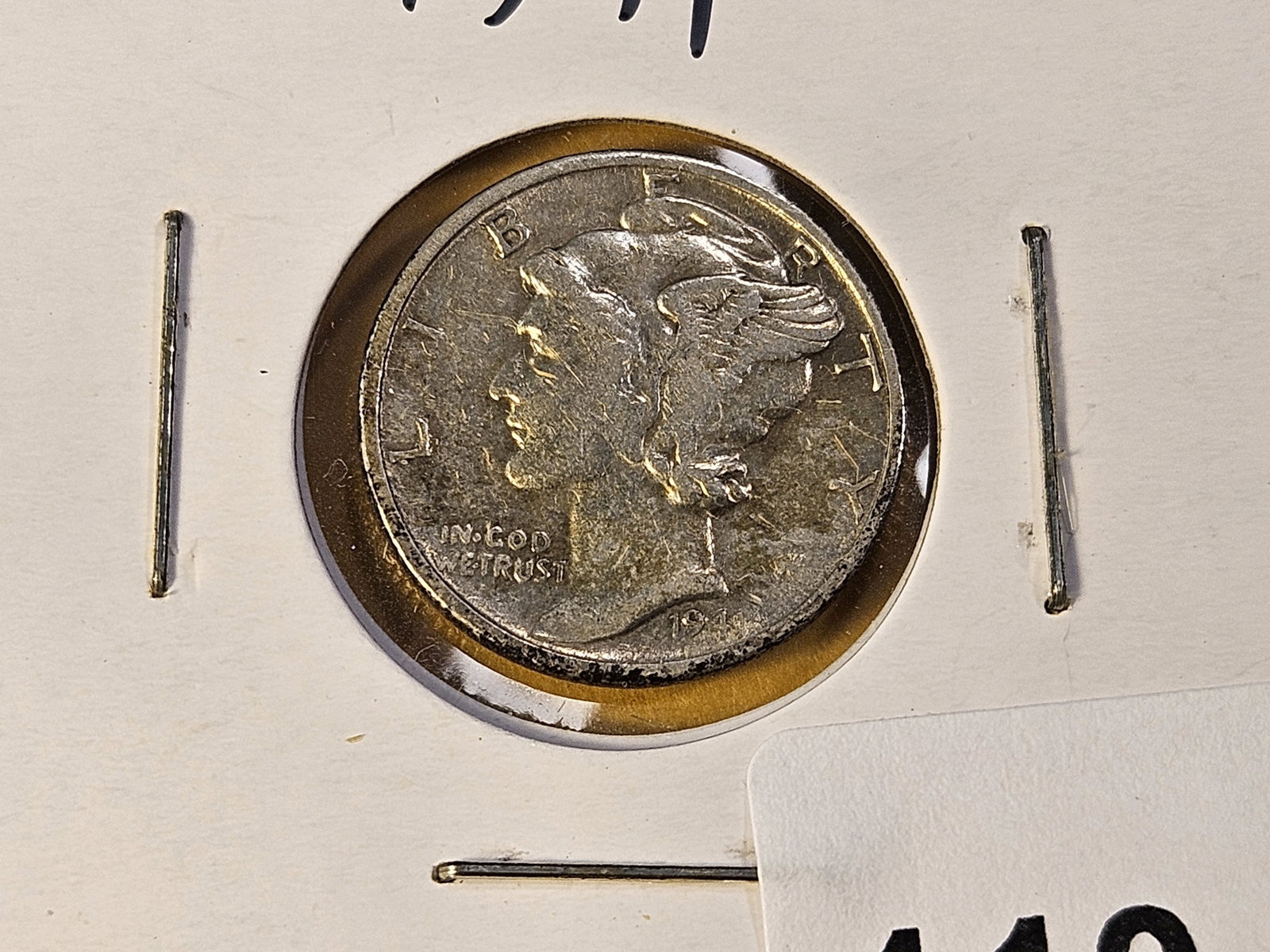 Three Circulated Silver Dimes - 2
